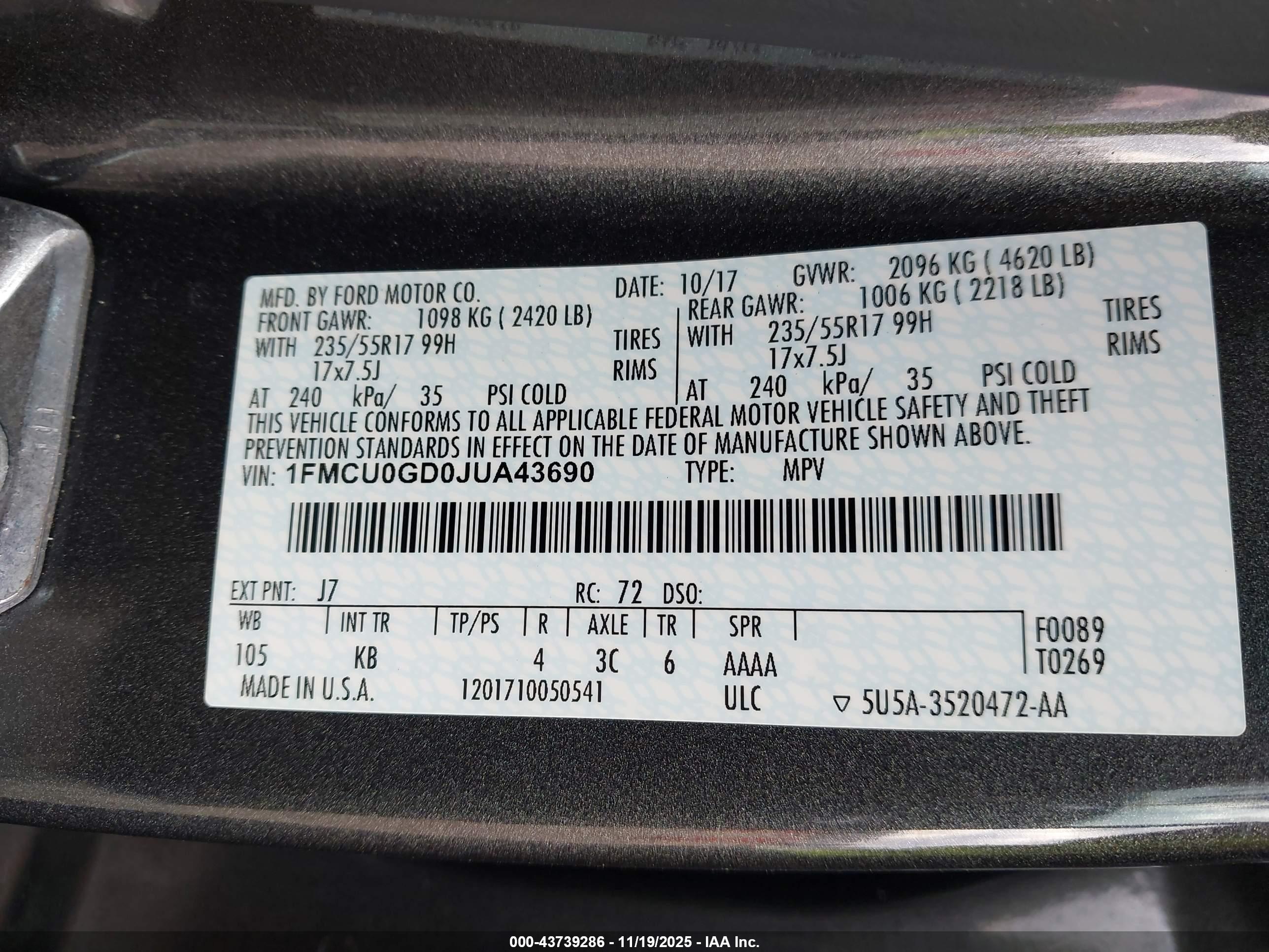 FORD ESCAPE image 9