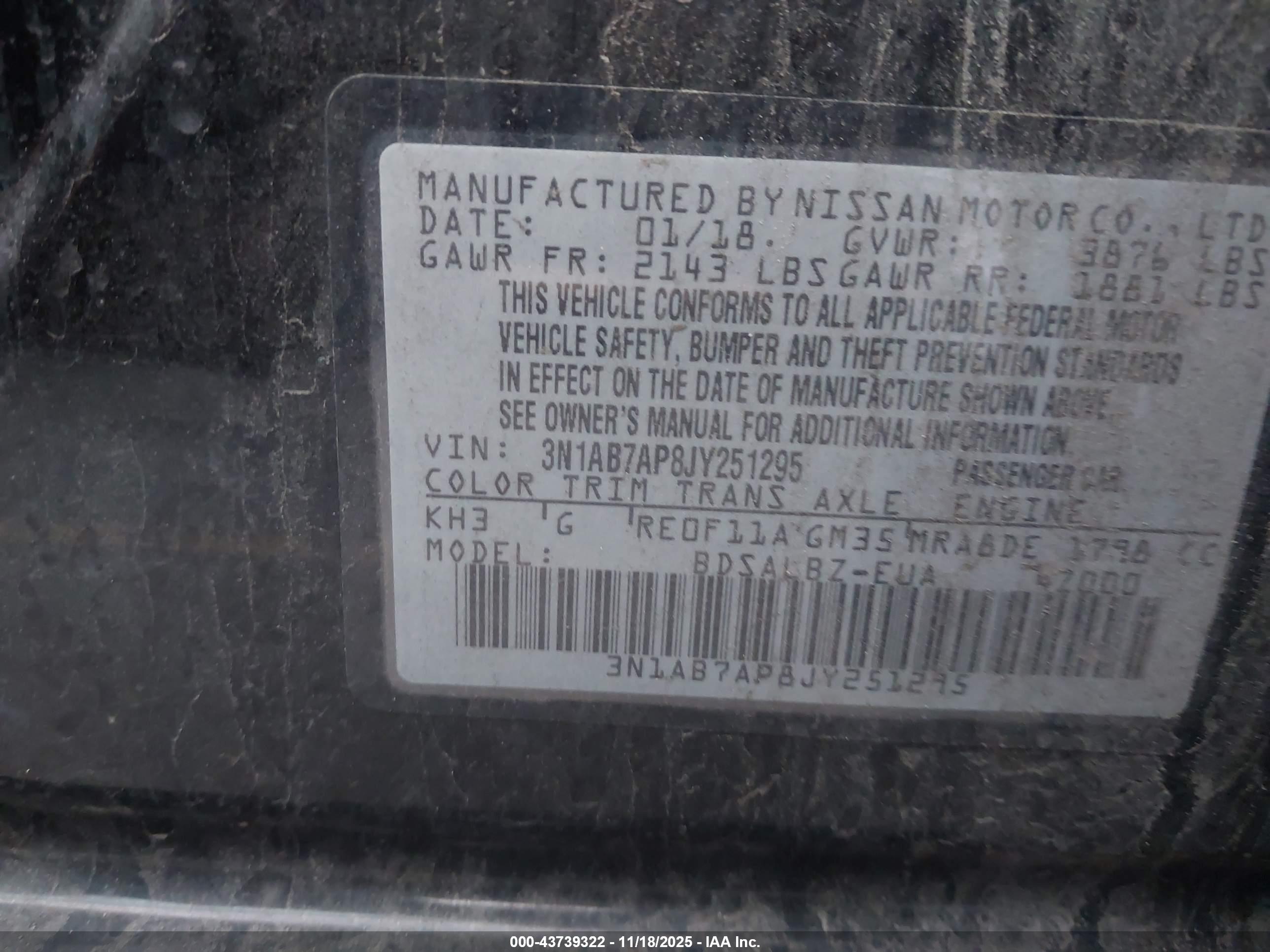 NISSAN SENTRA image 9