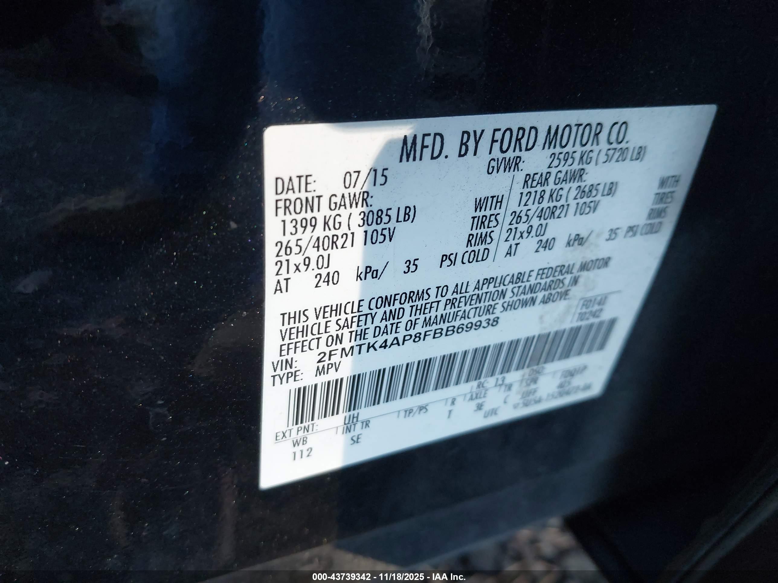 FORD EDGE image 9