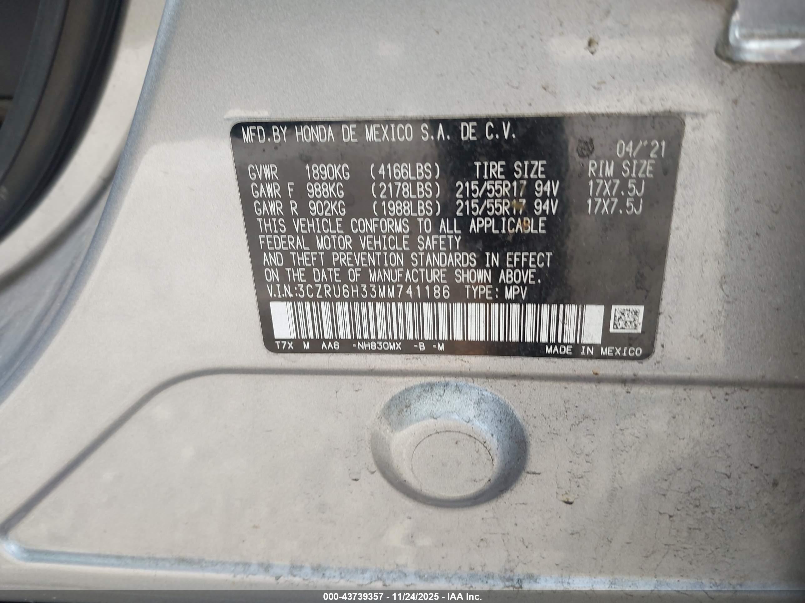 HONDA HR-V image 9