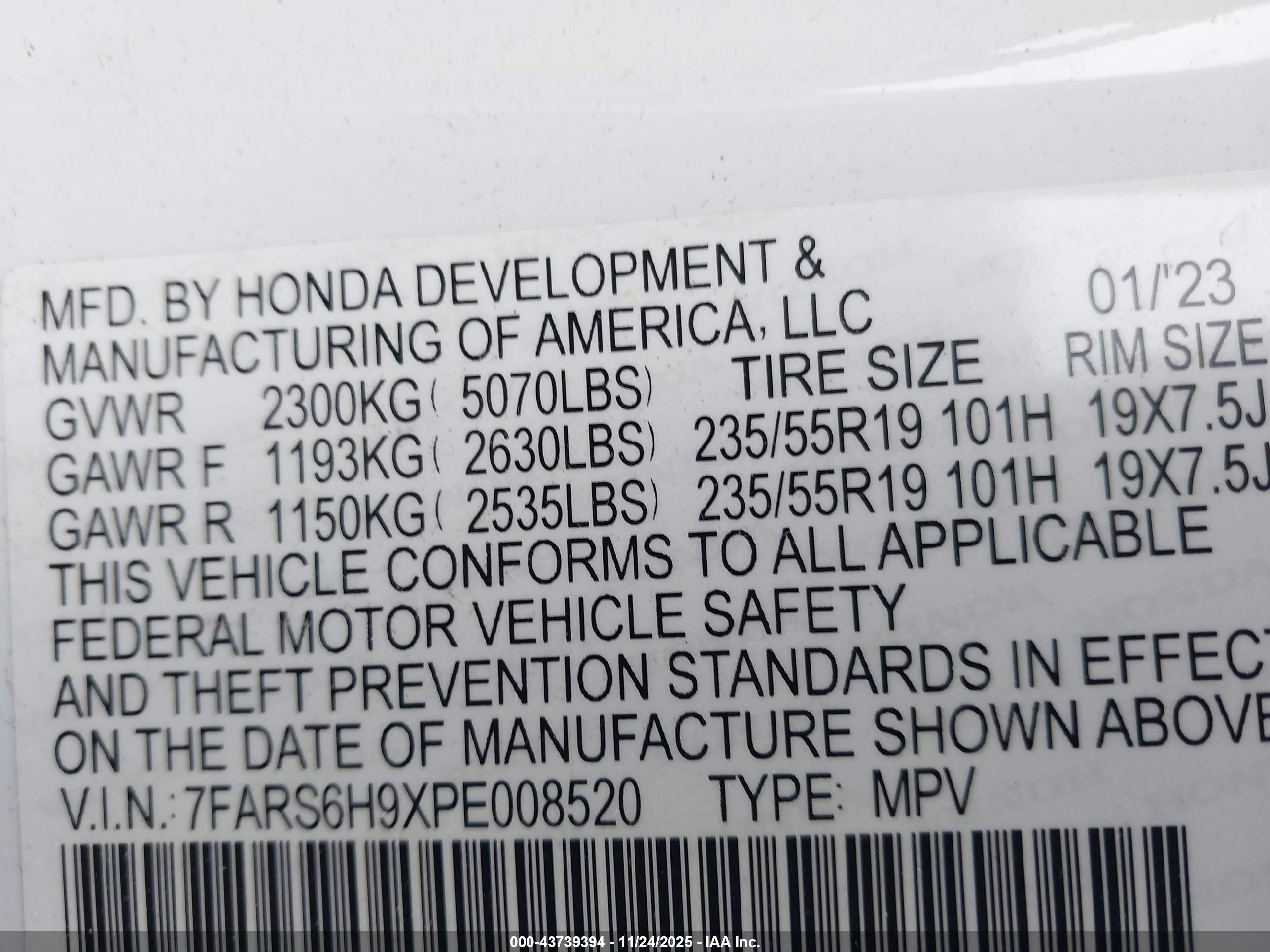 HONDA CR-V image 9