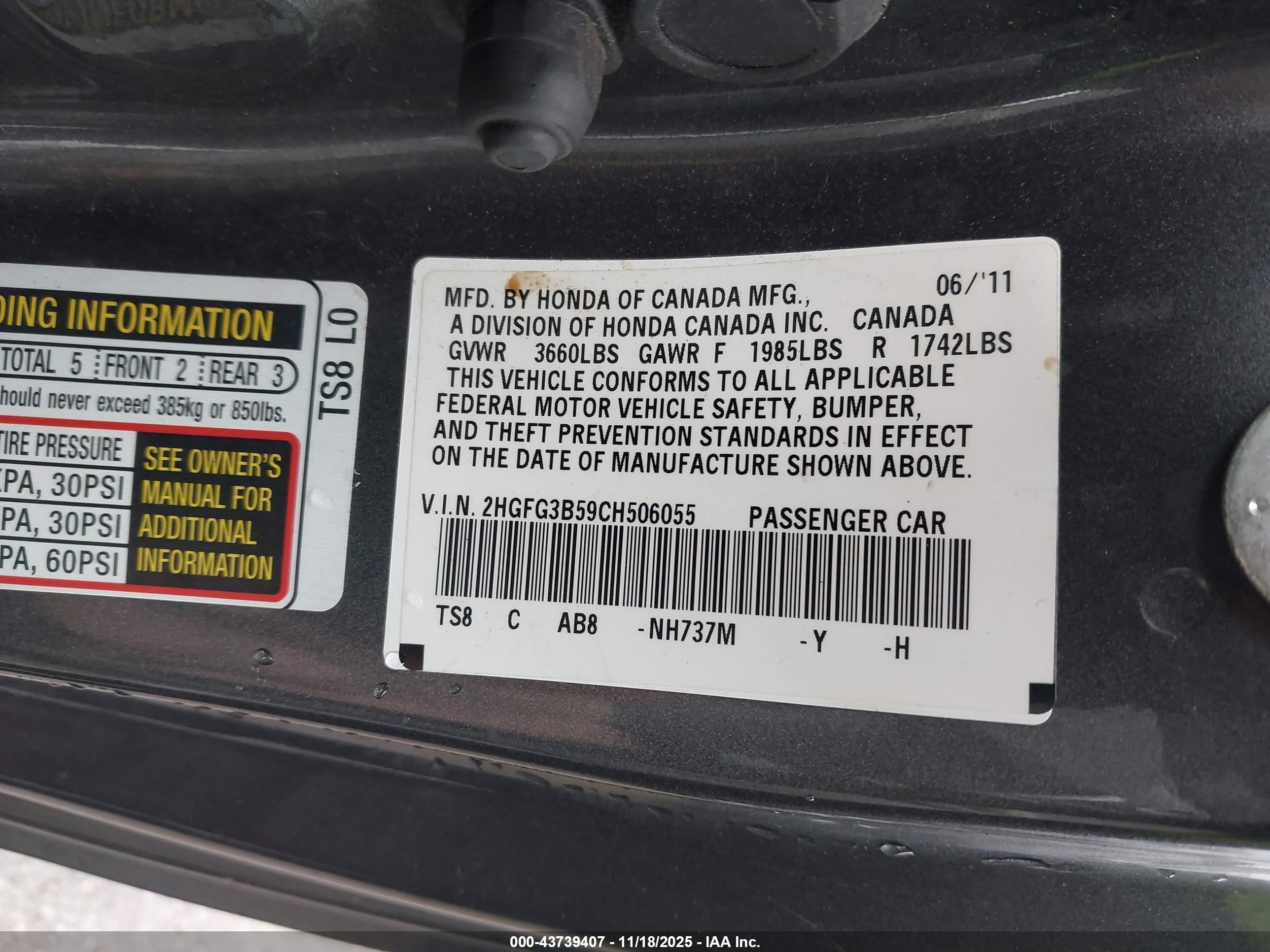 HONDA CIVIC image 9