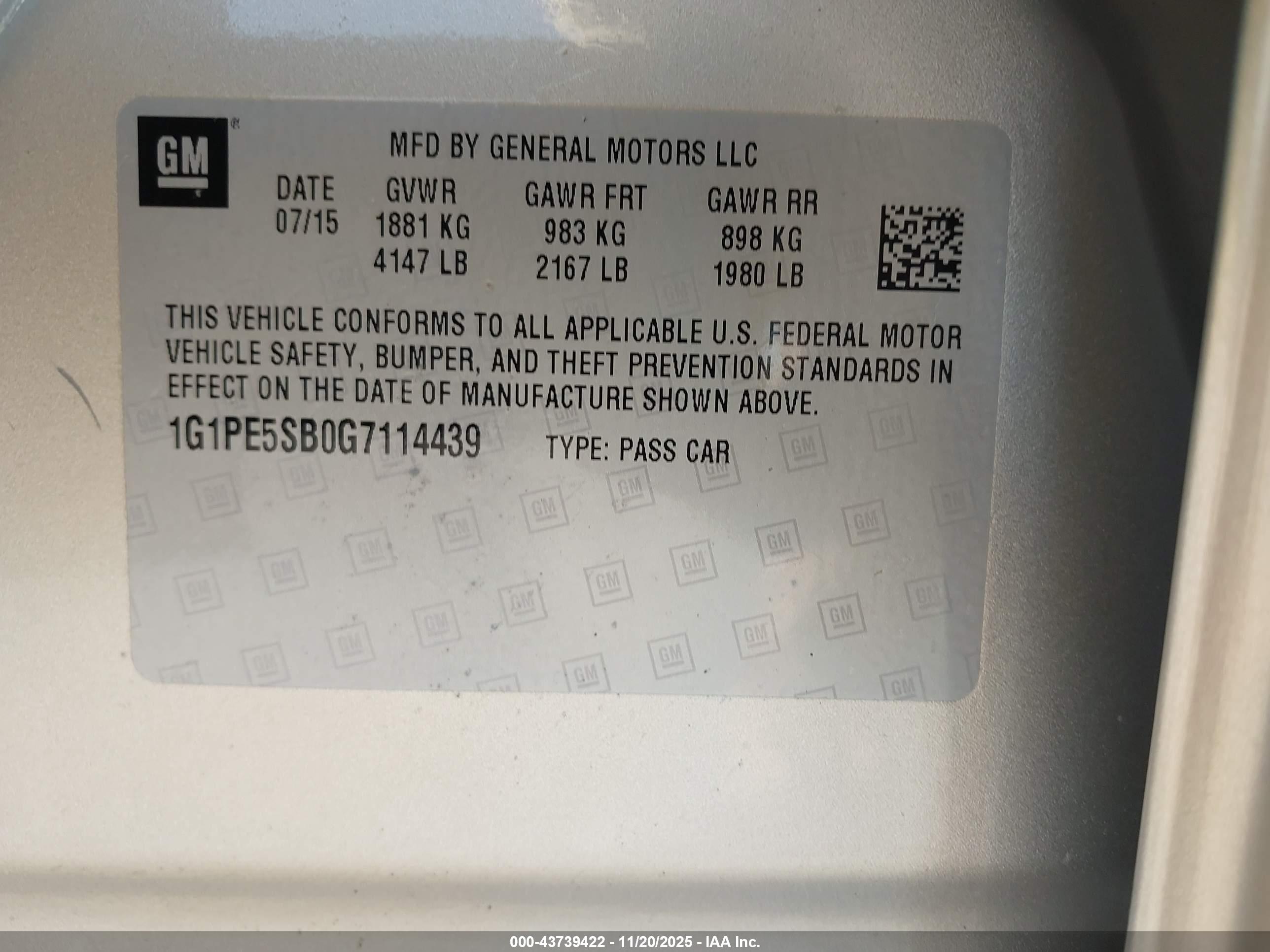 CHEVROLET CRUZE image 9