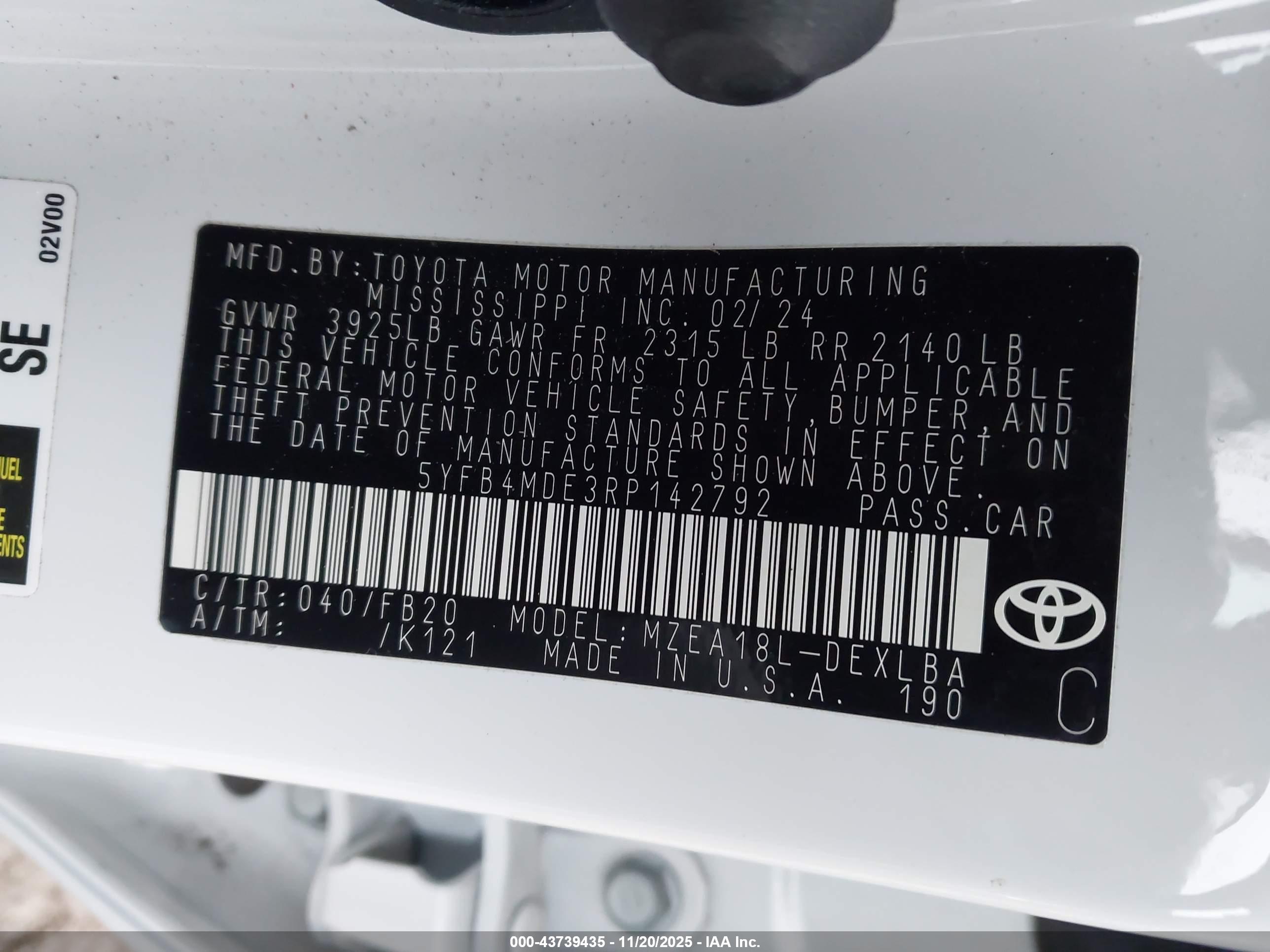 TOYOTA COROLLA image 9