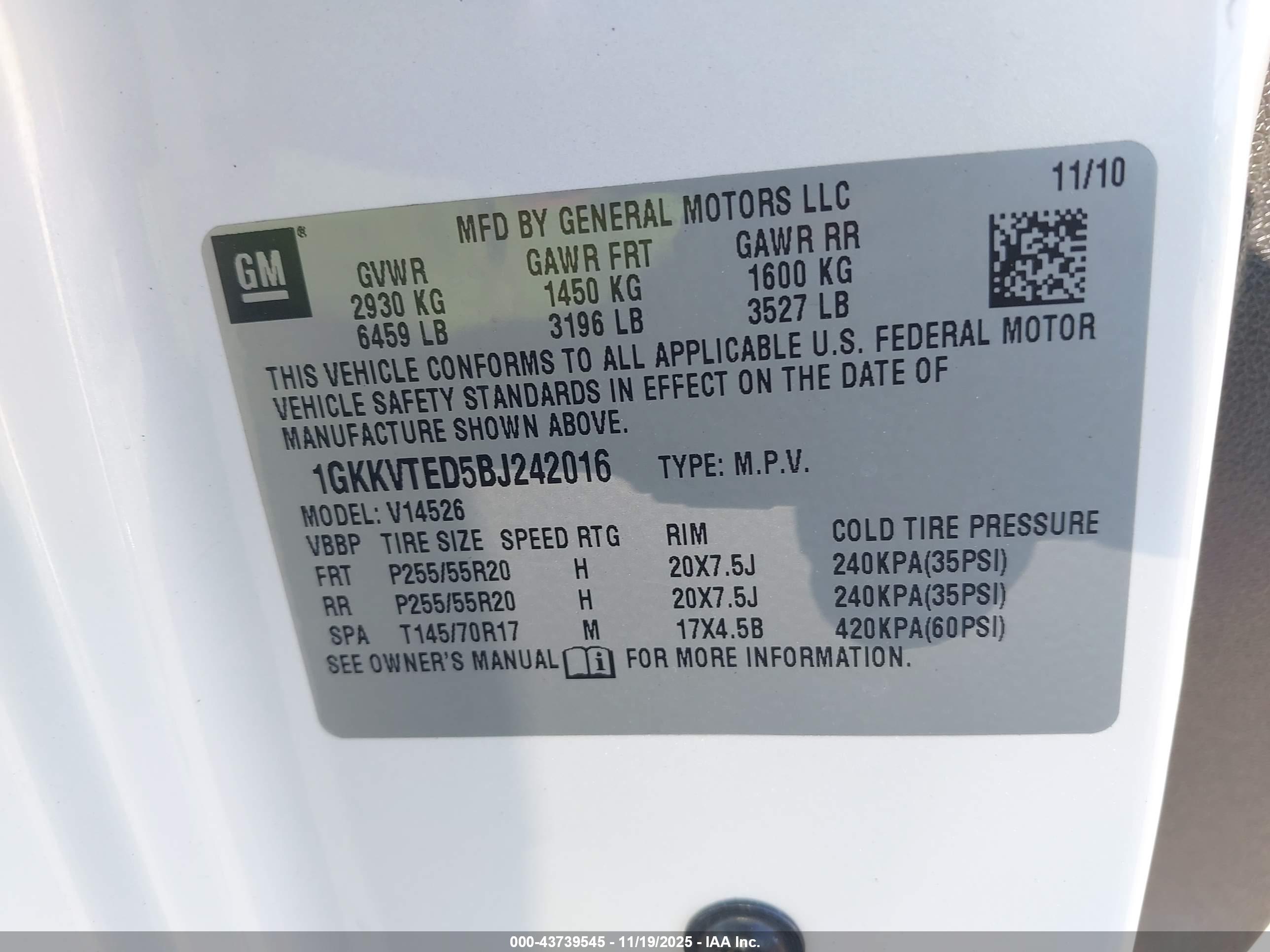 GMC ACADIA image 9