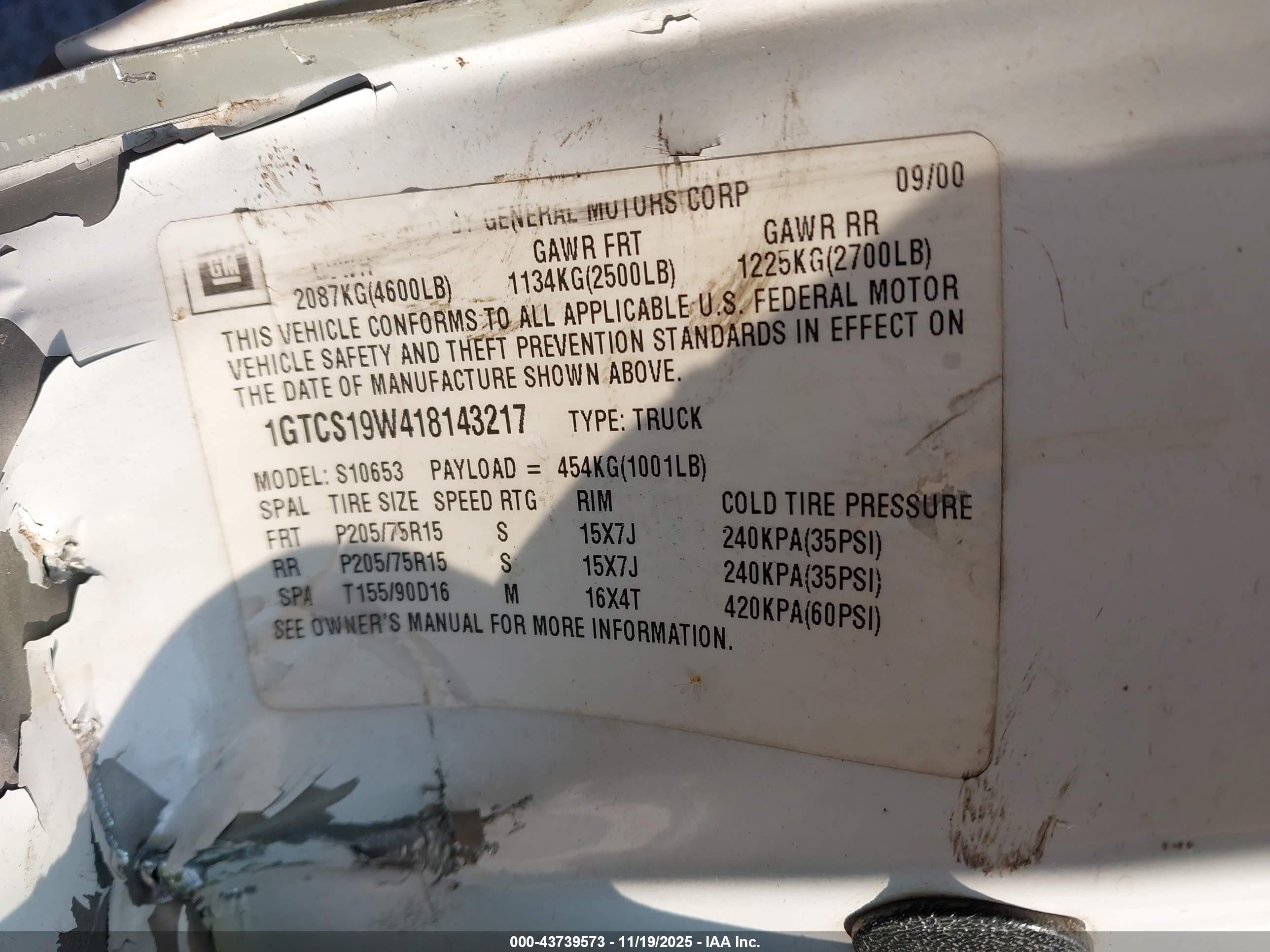 GMC SONOMA image 9