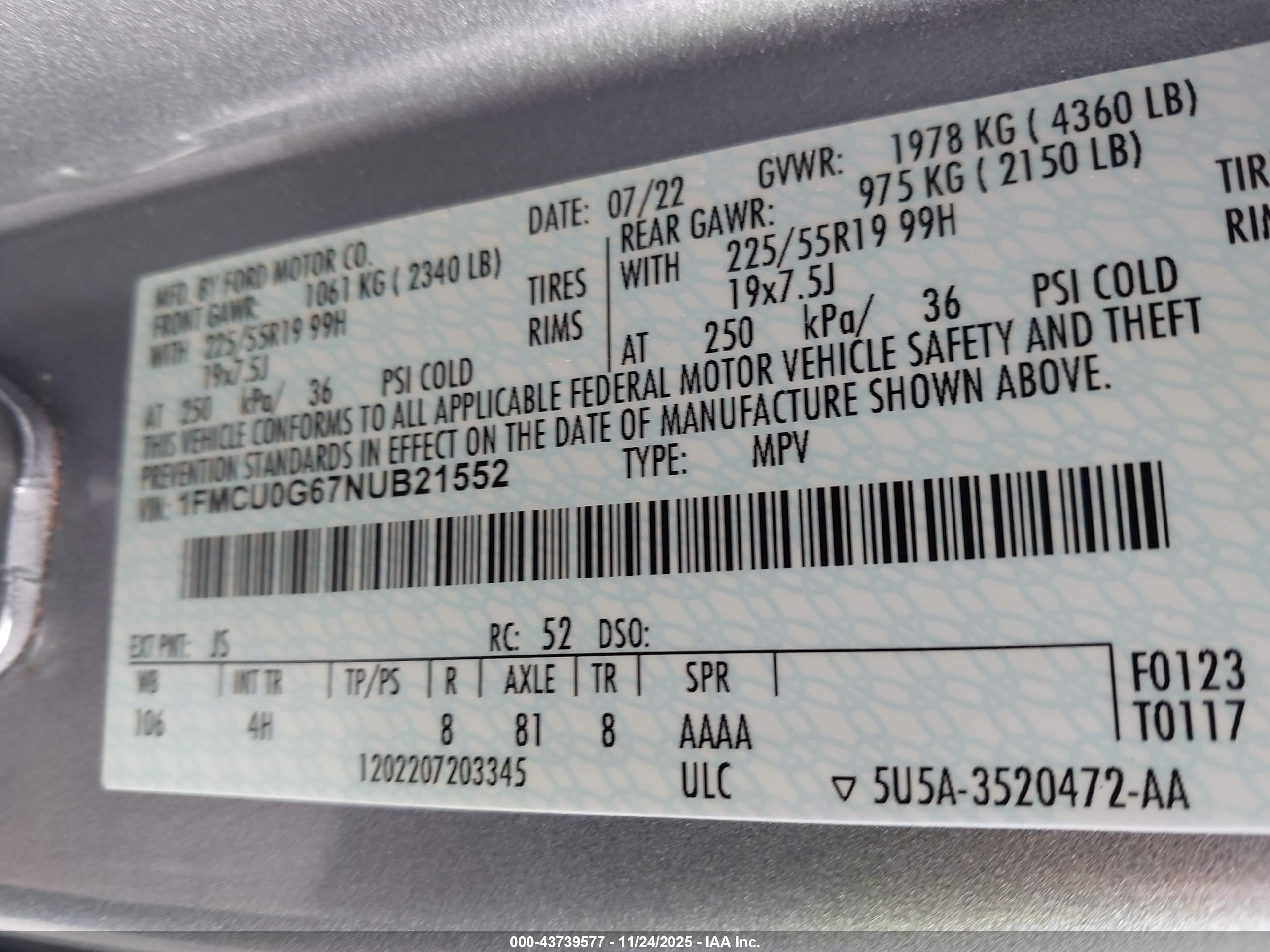 FORD ESCAPE image 9