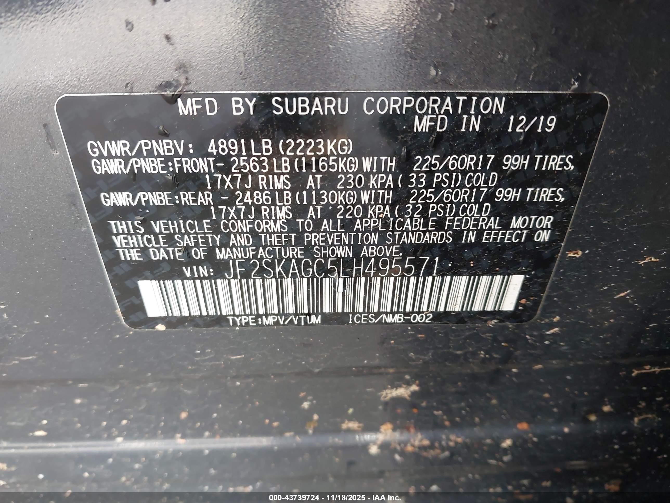SUBARU FORESTER image 9
