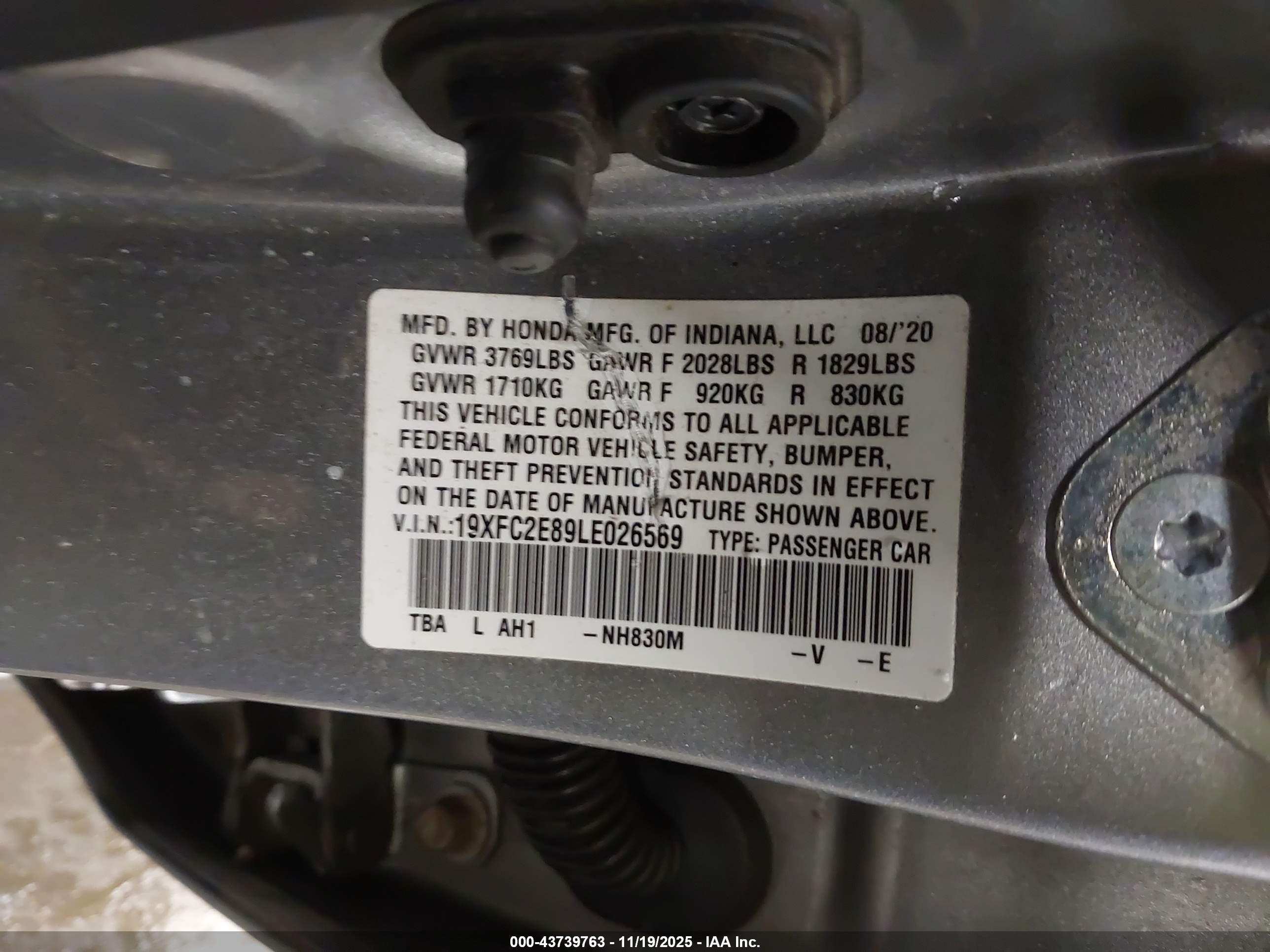 HONDA CIVIC image 9