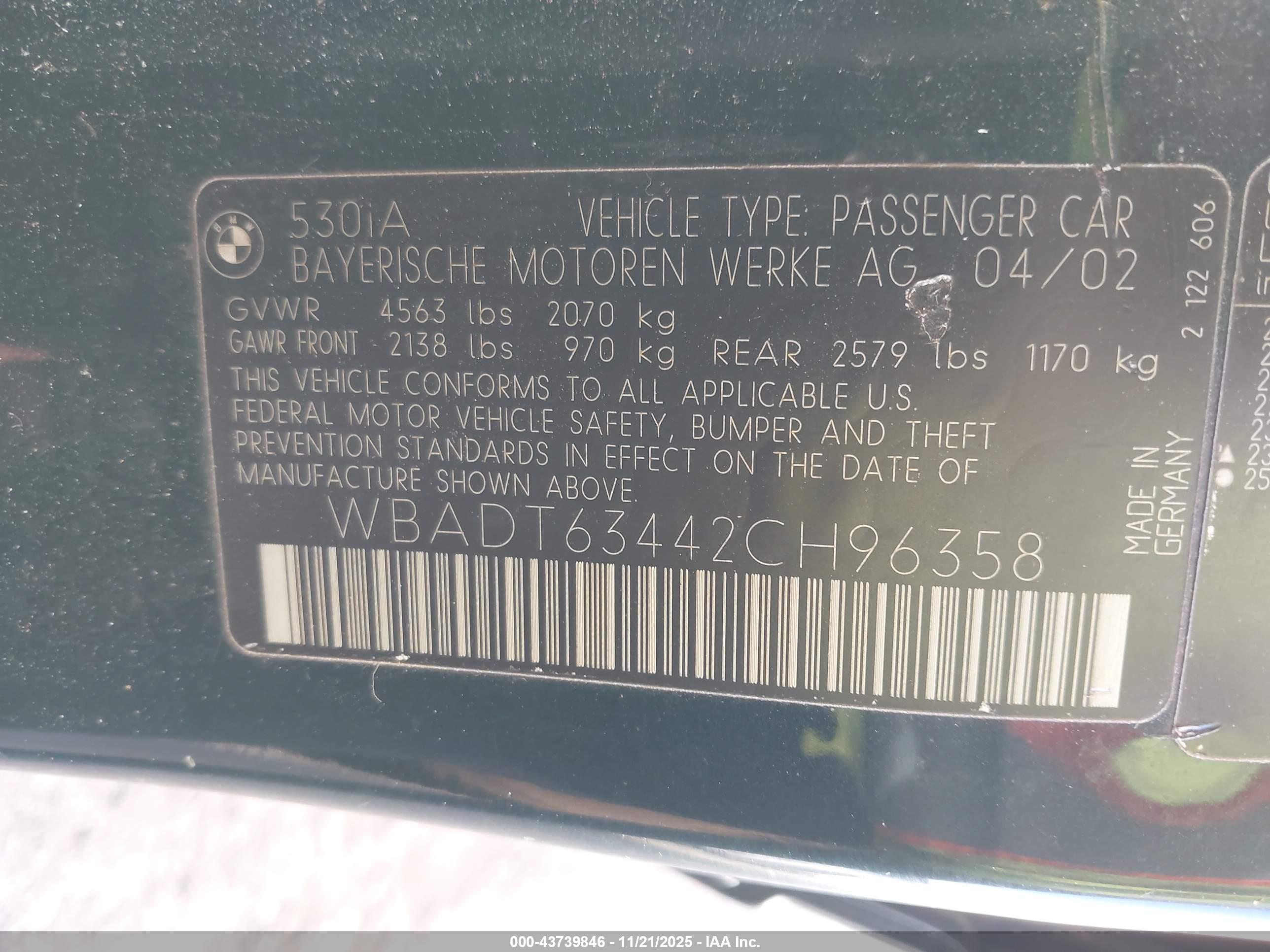 BMW 530IA image 9