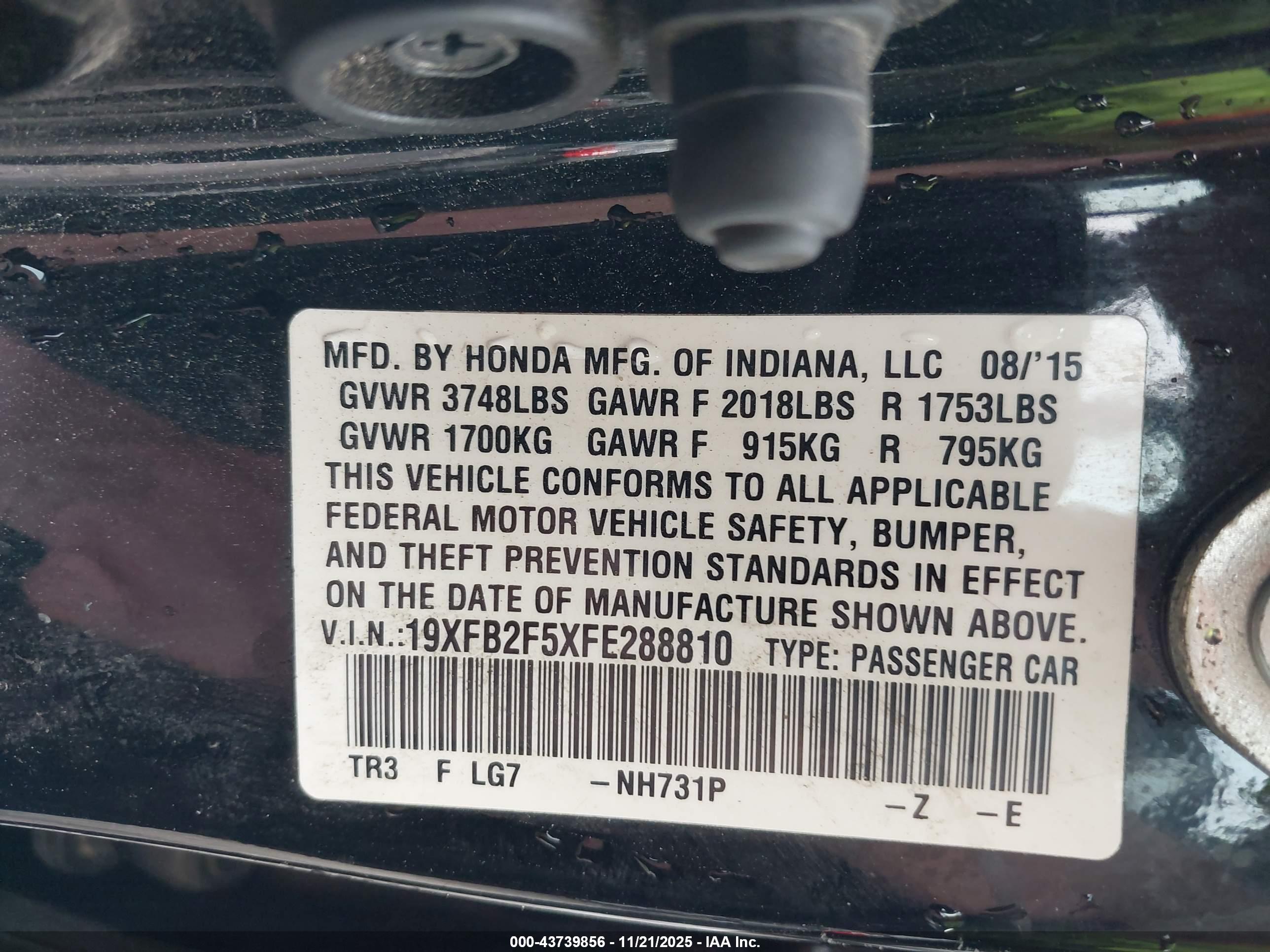HONDA CIVIC image 9