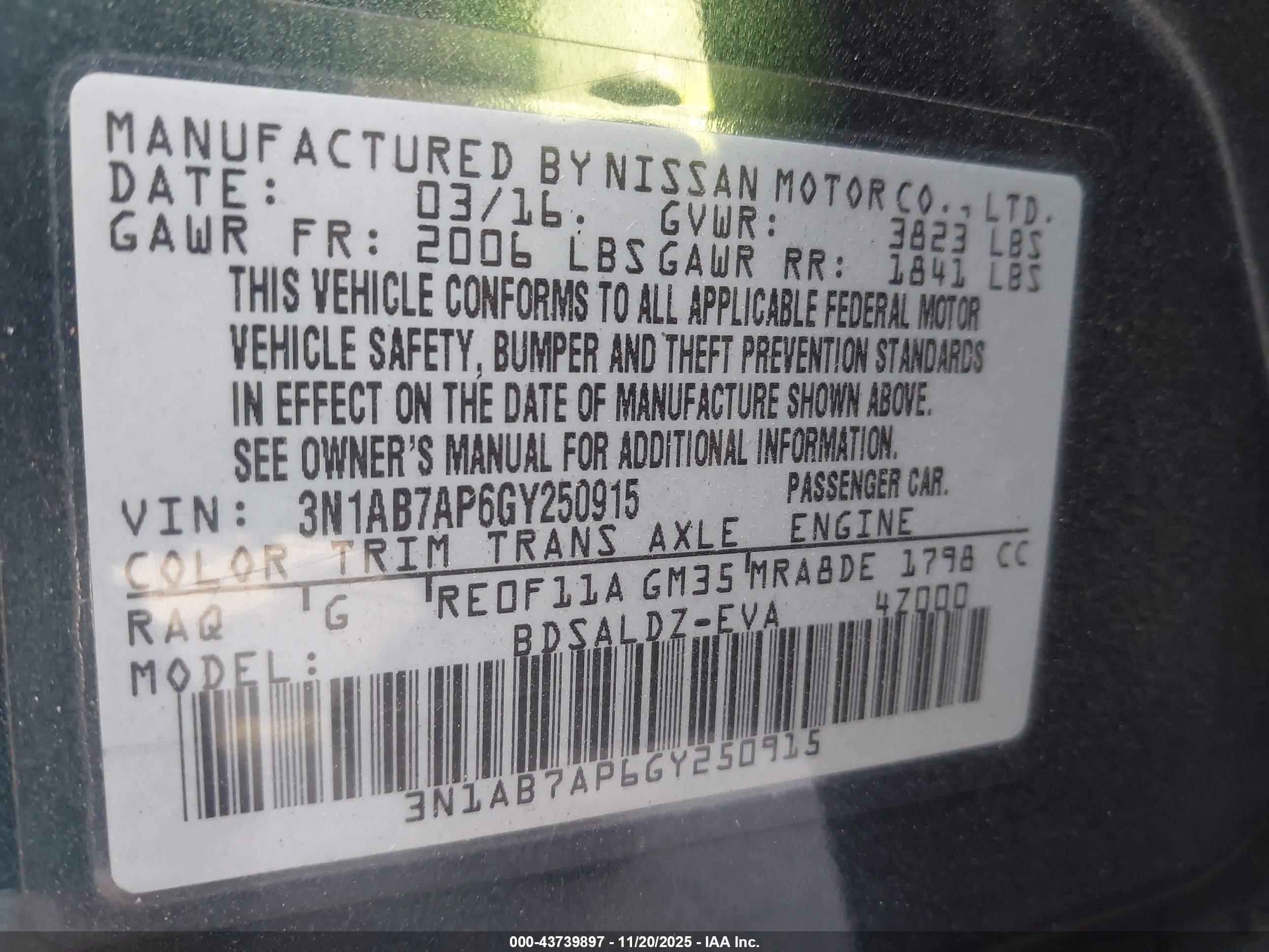NISSAN SENTRA image 9