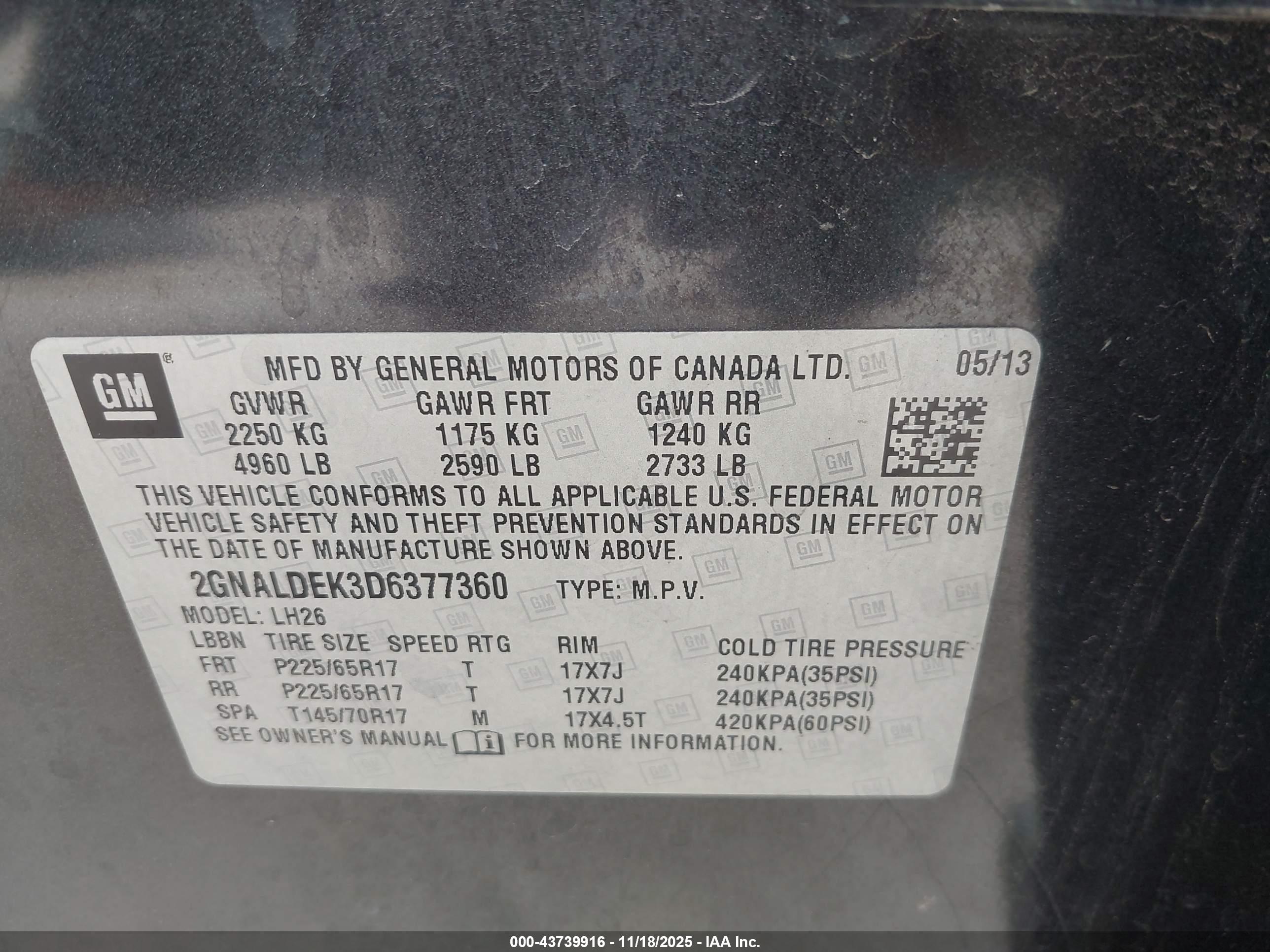 CHEVROLET EQUINOX image 9