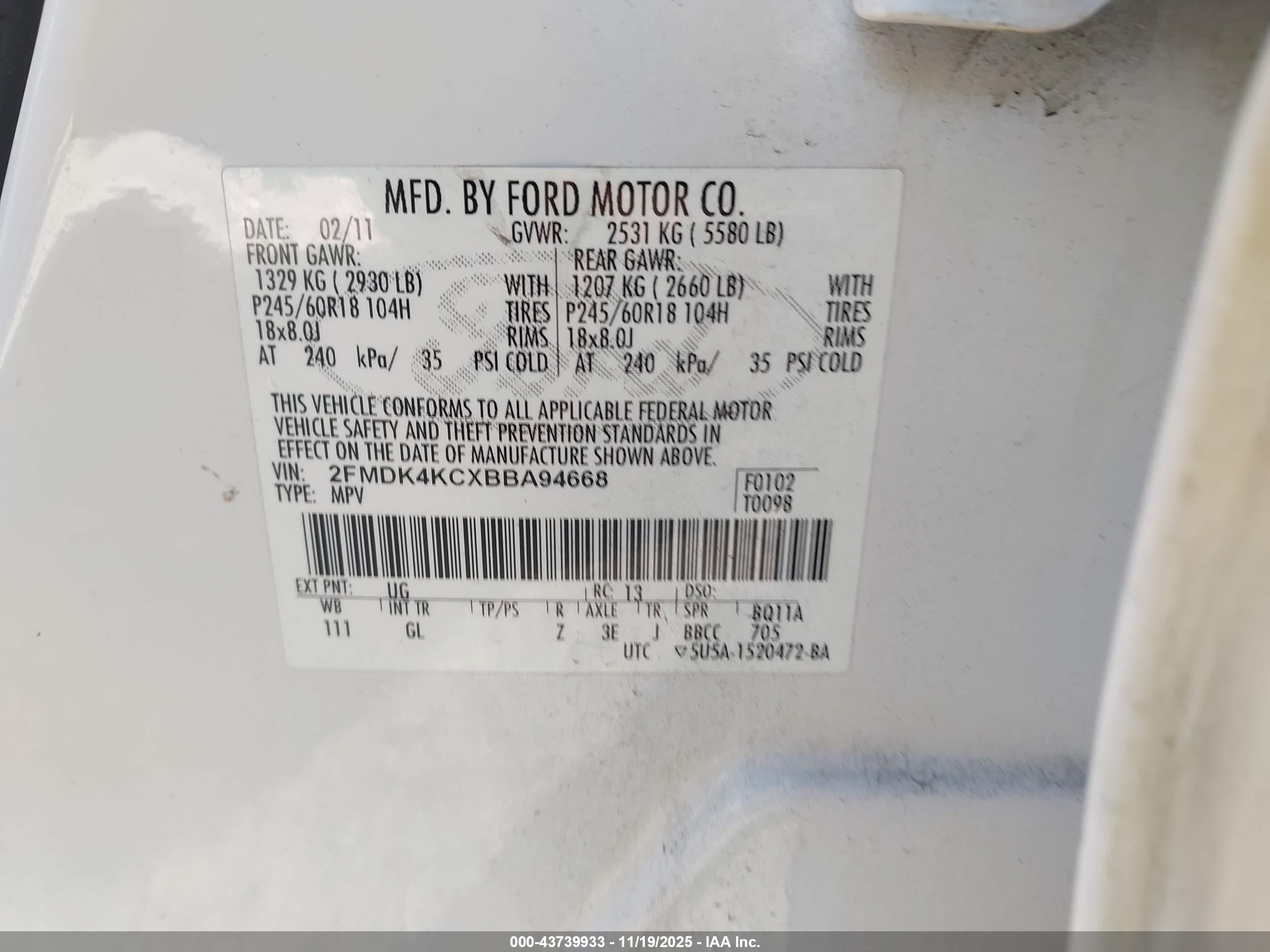 FORD EDGE image 9