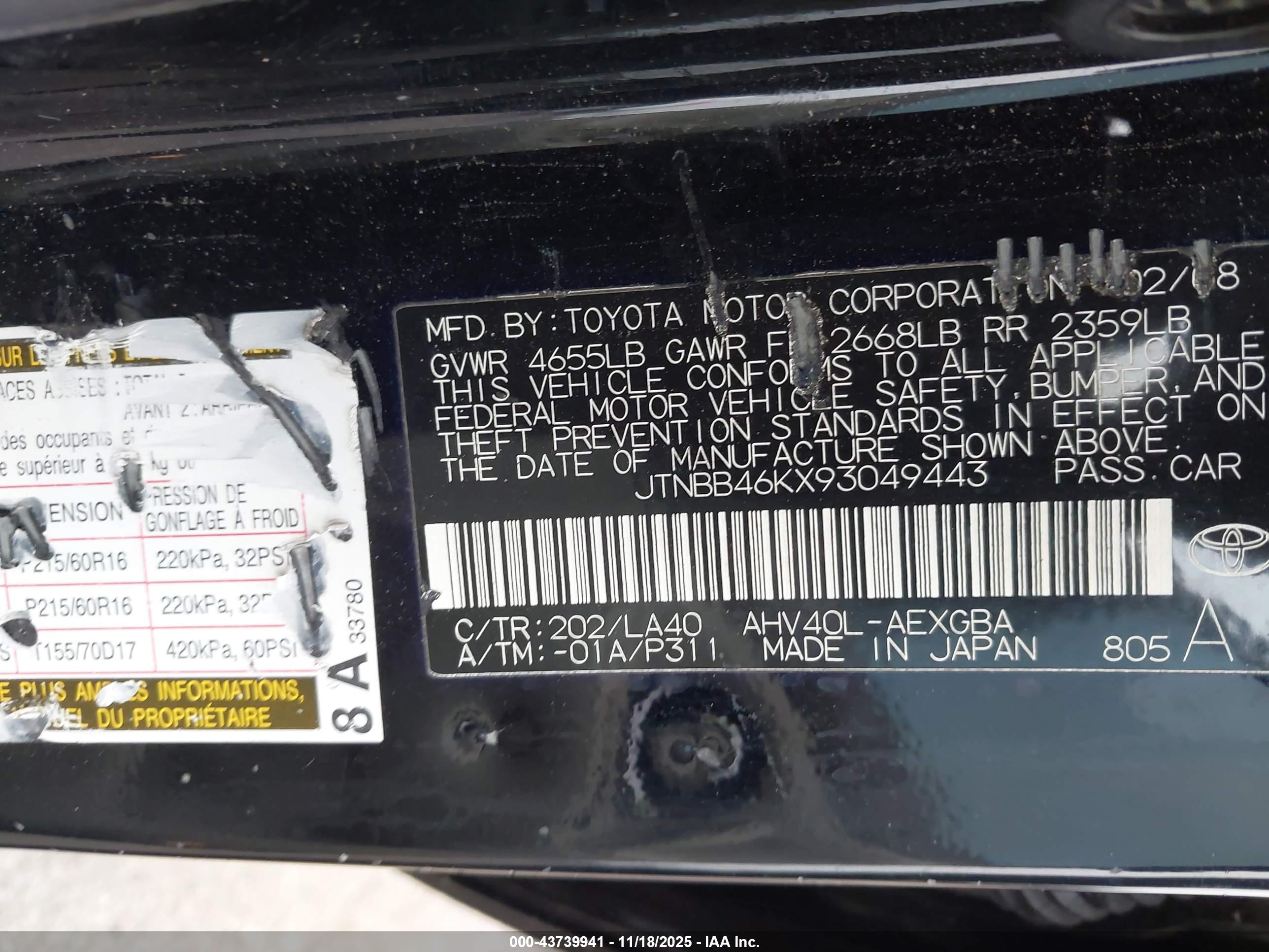 TOYOTA CAMRY image 9