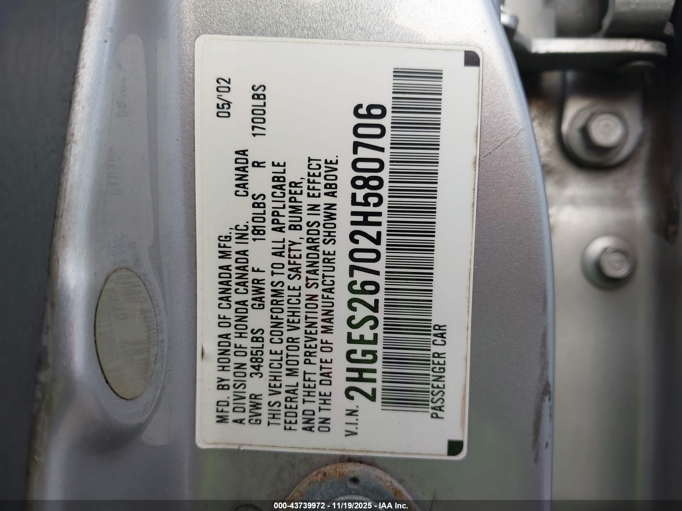 HONDA CIVIC image 9