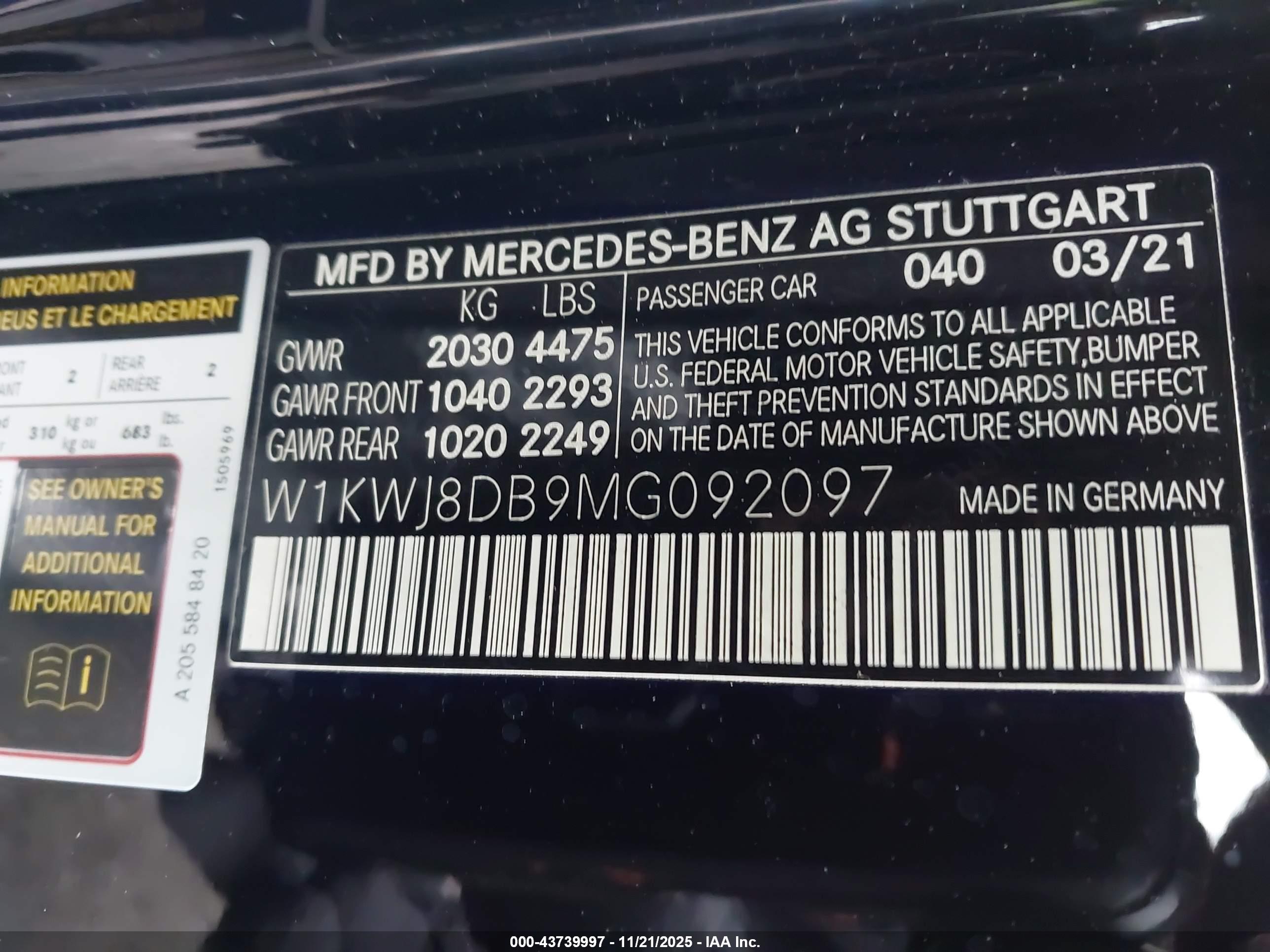 MERCEDES-BENZ C image 9