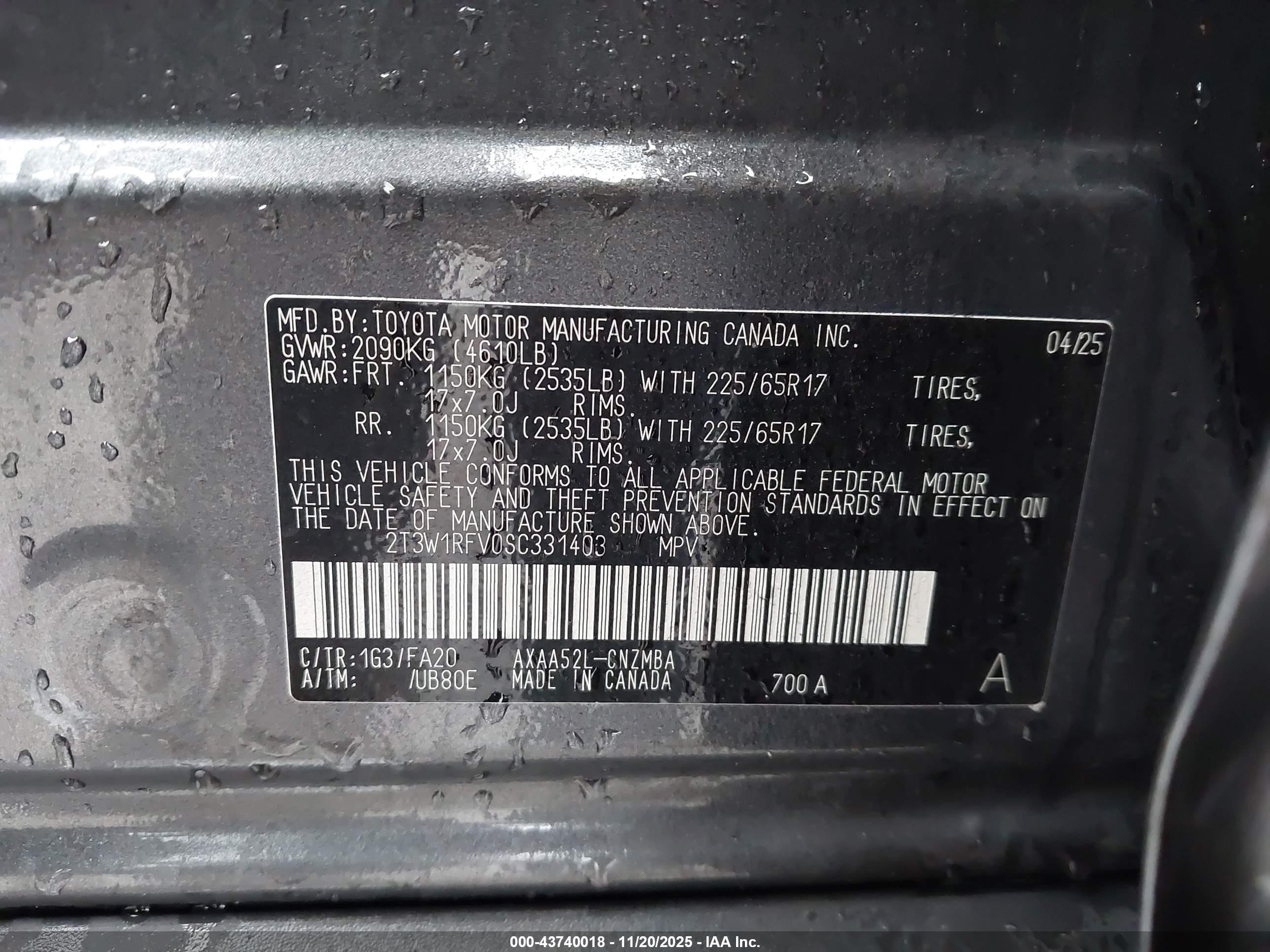 TOYOTA RAV4 image 9