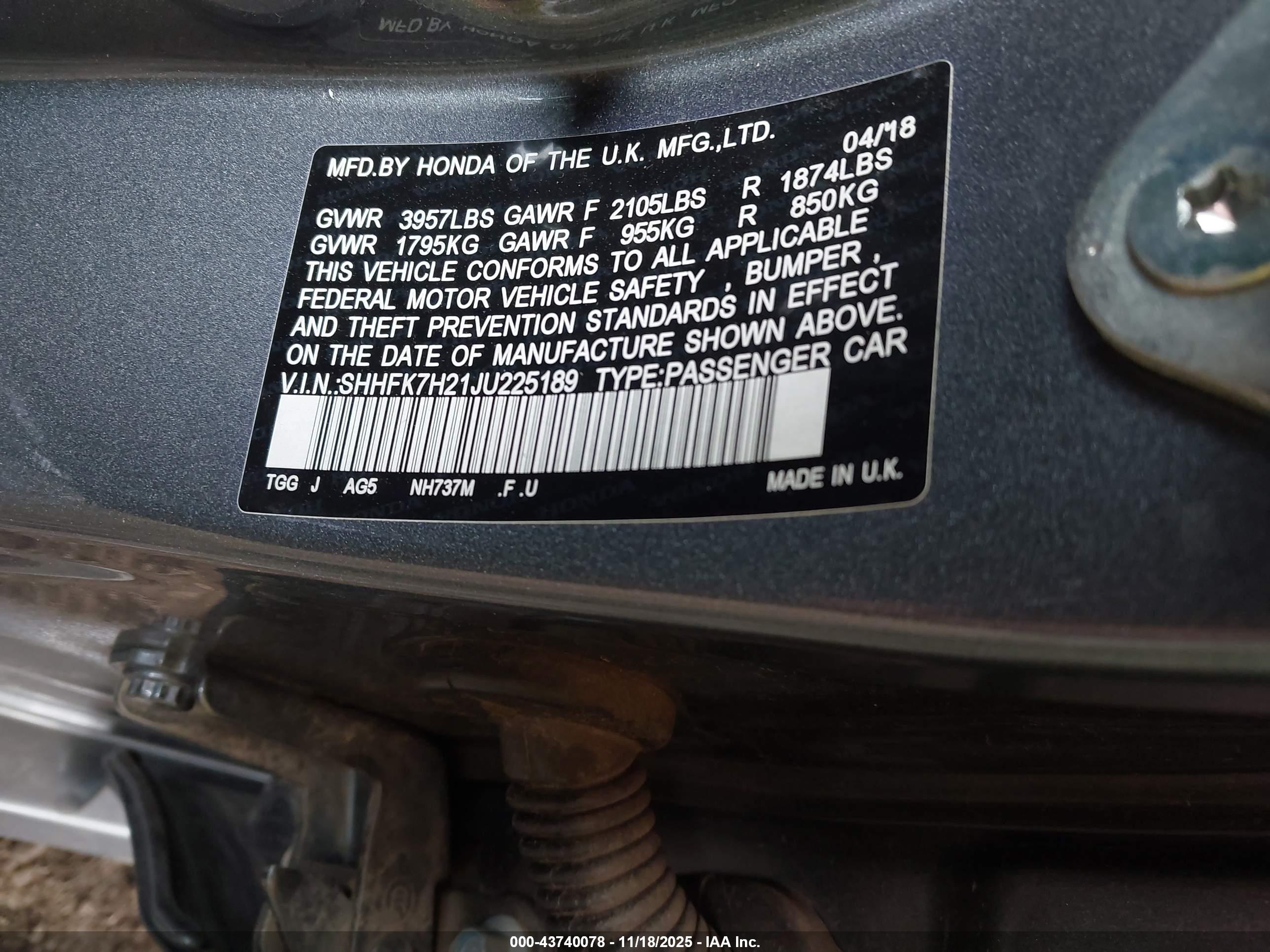 HONDA CIVIC image 9