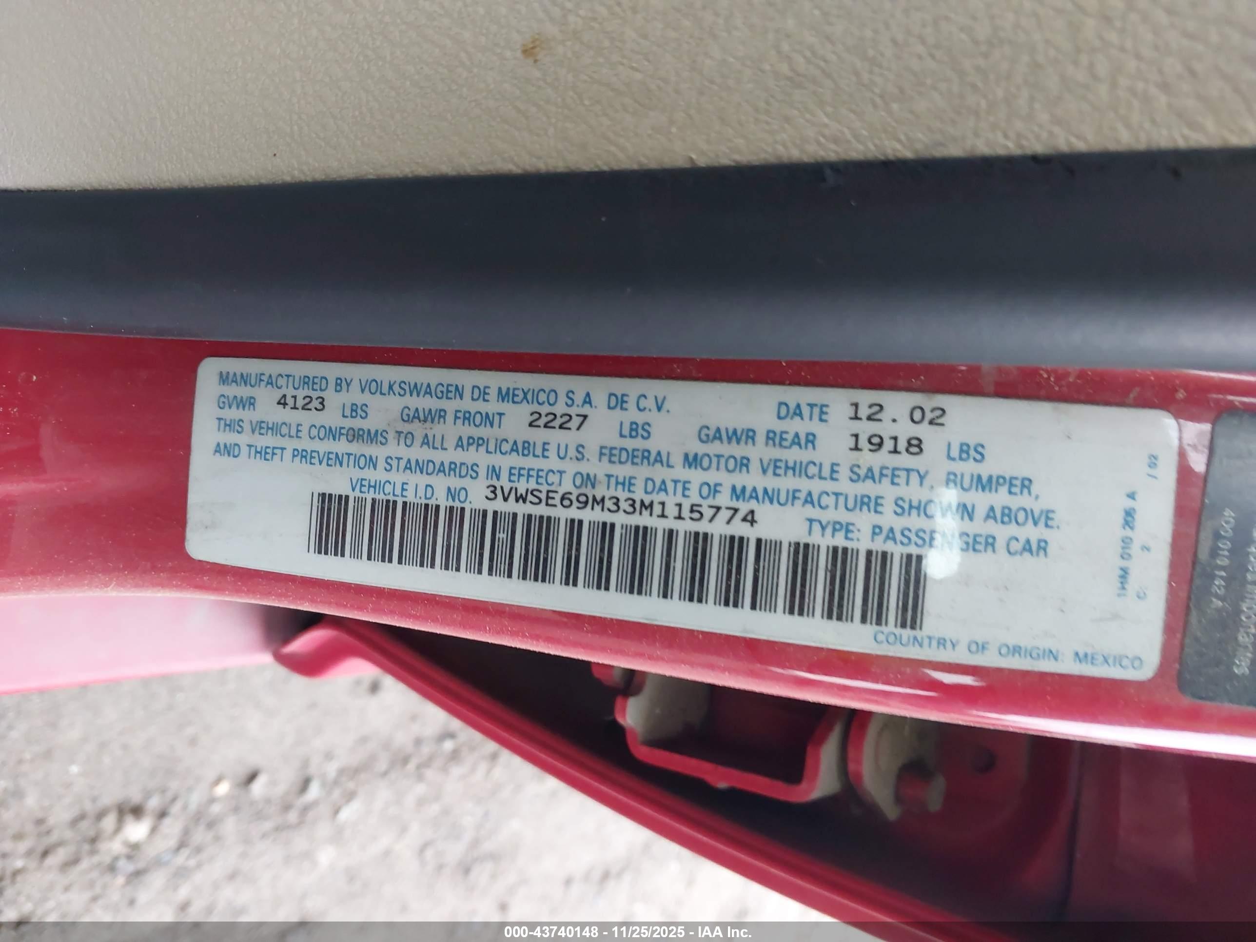 VOLKSWAGEN JETTA image 9