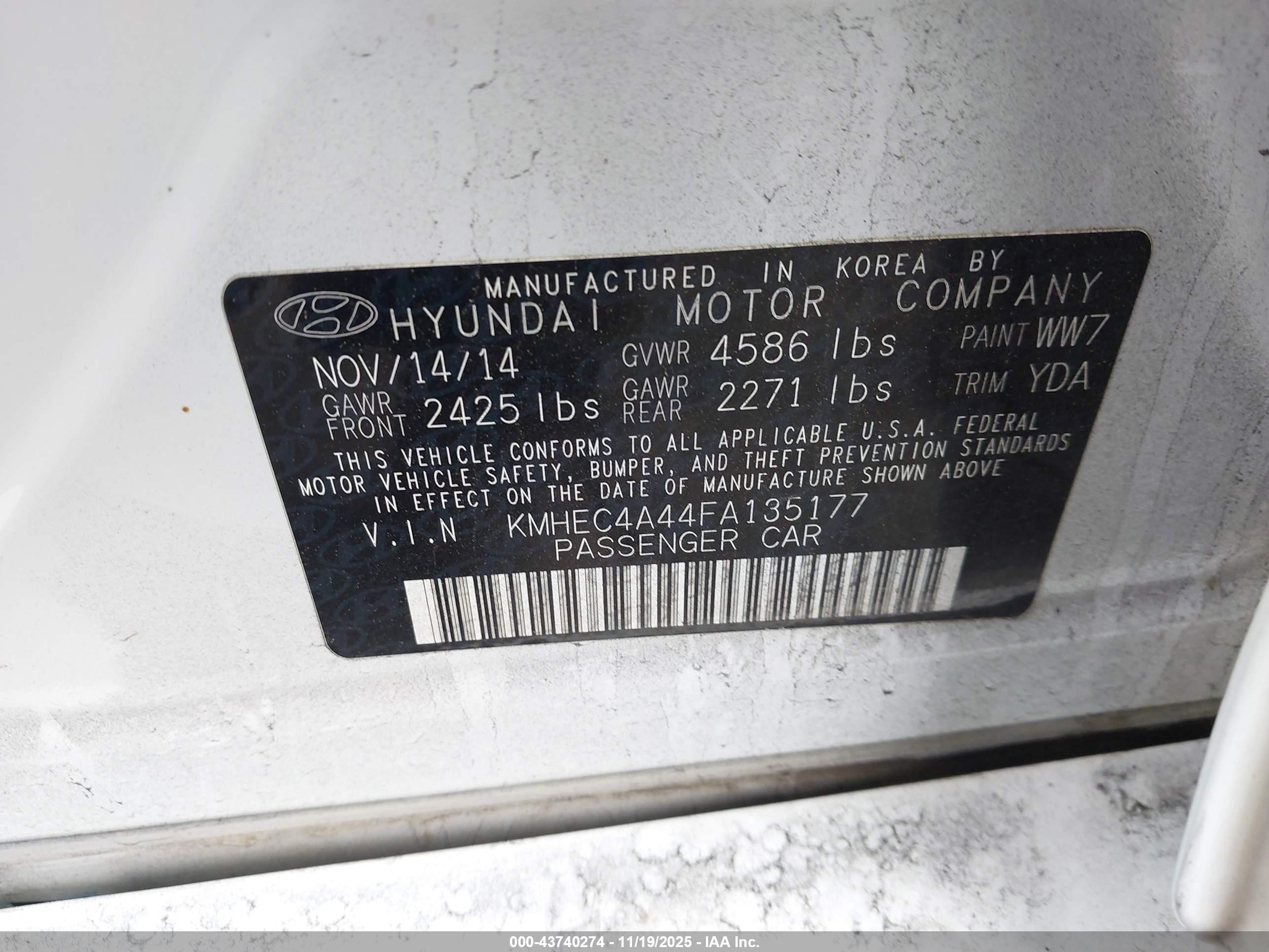 HYUNDAI SONATA image 9