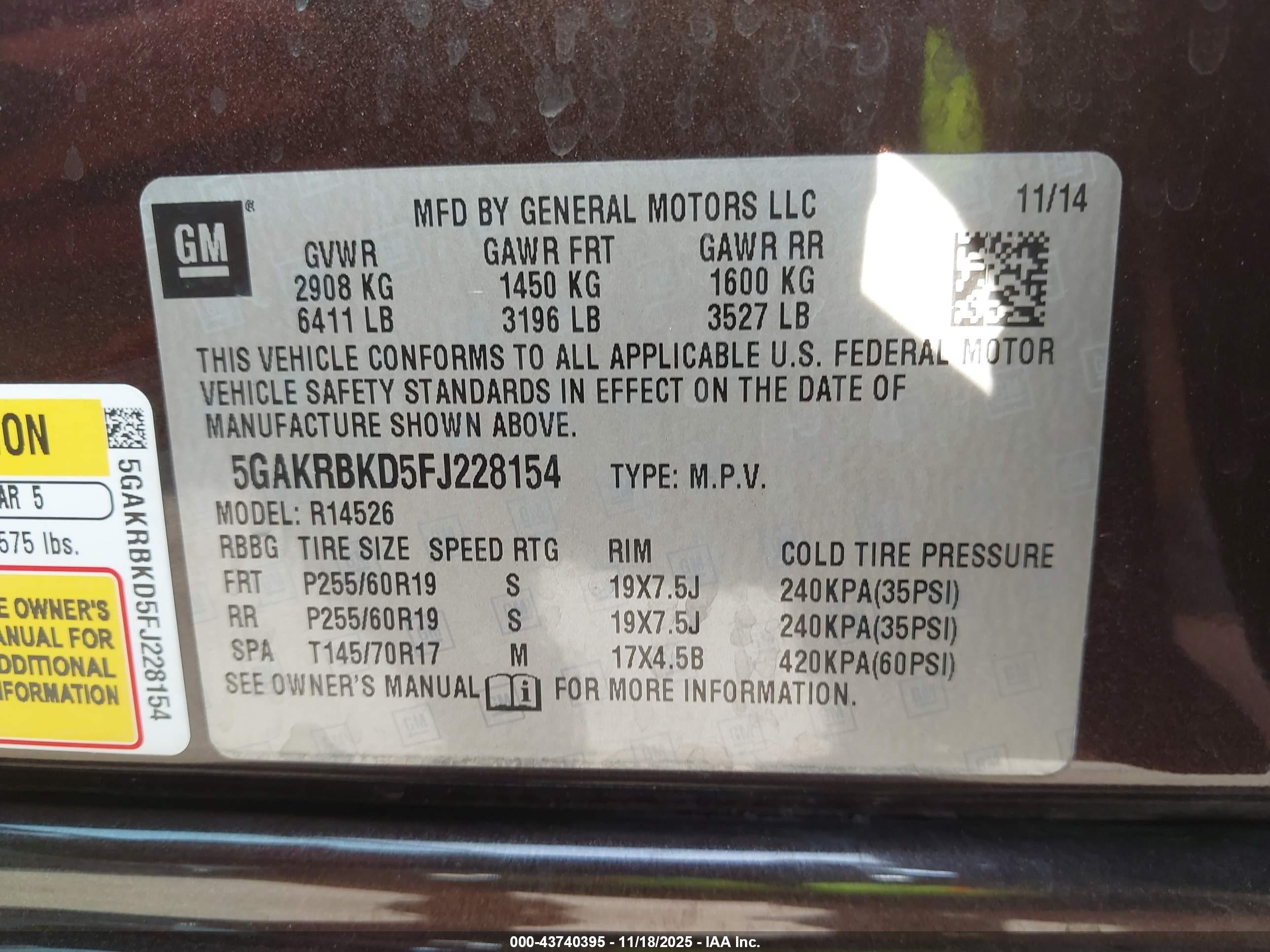 BUICK ENCLAVE image 9