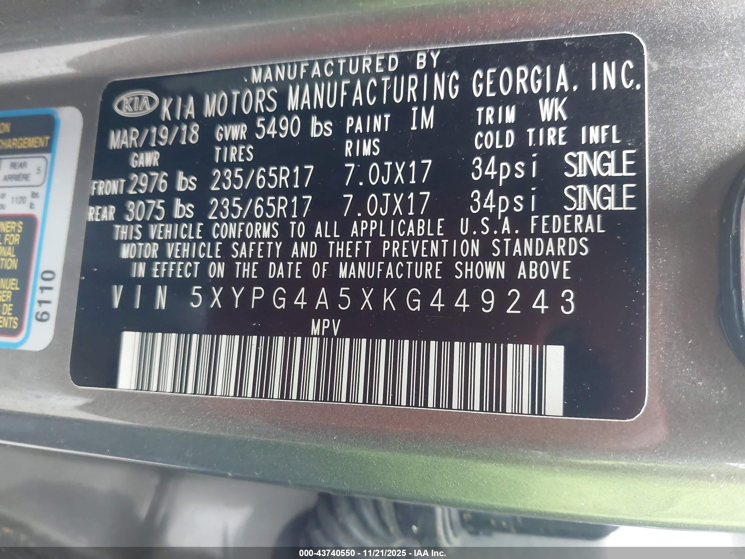 KIA SORENTO image 9