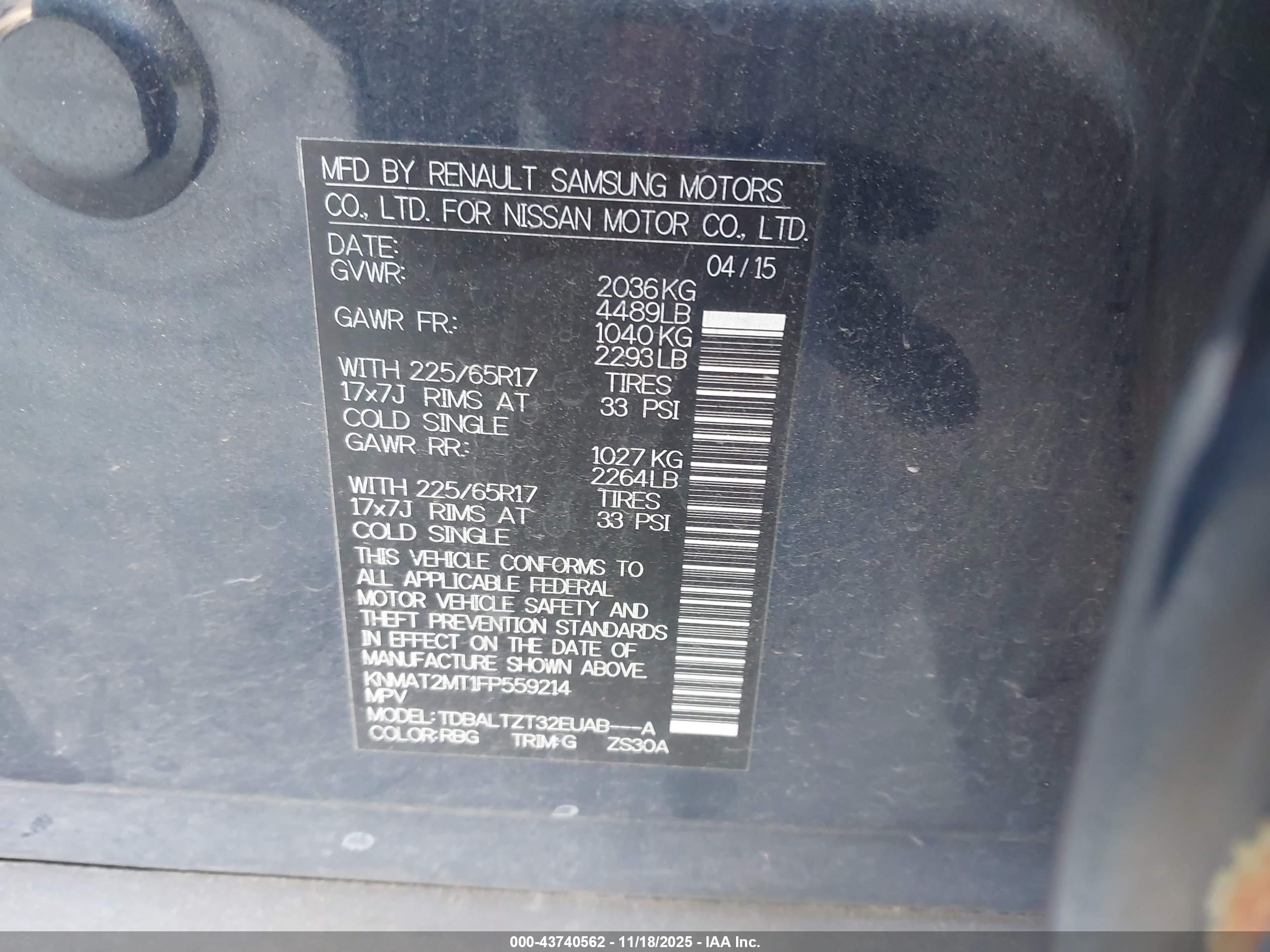 NISSAN ROGUE image 9