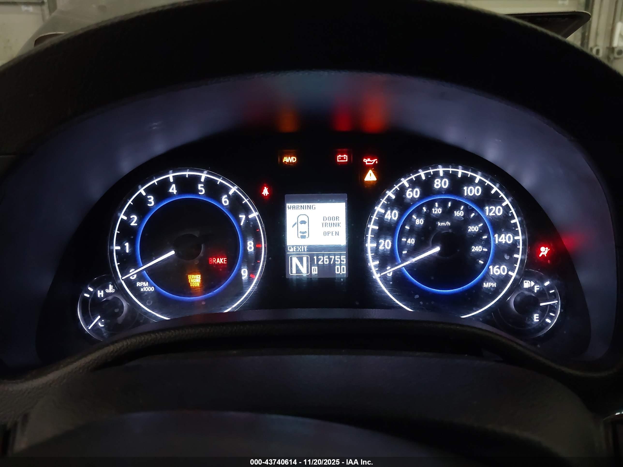 INFINITI G37X image 7
