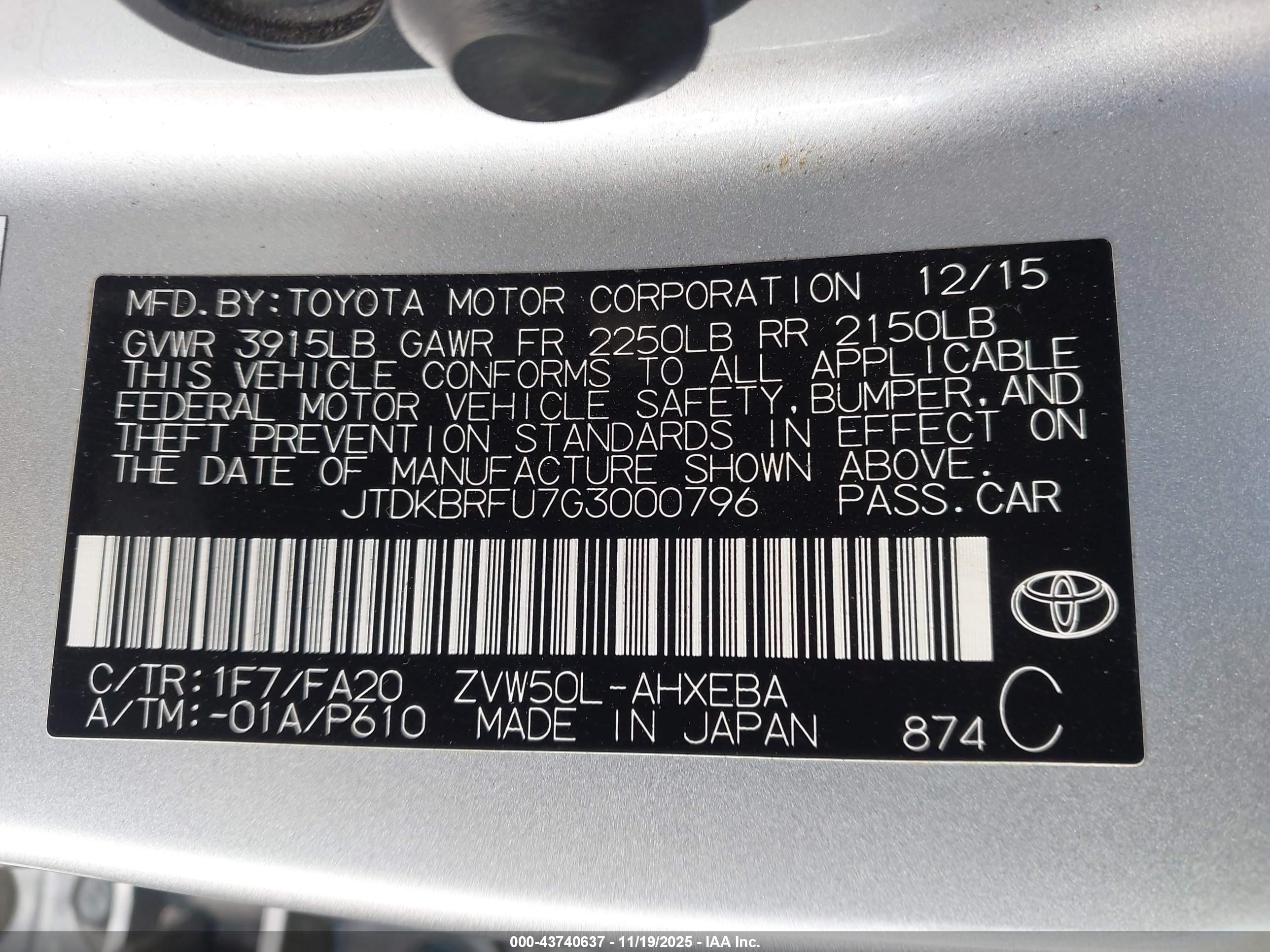 TOYOTA PRIUS image 9