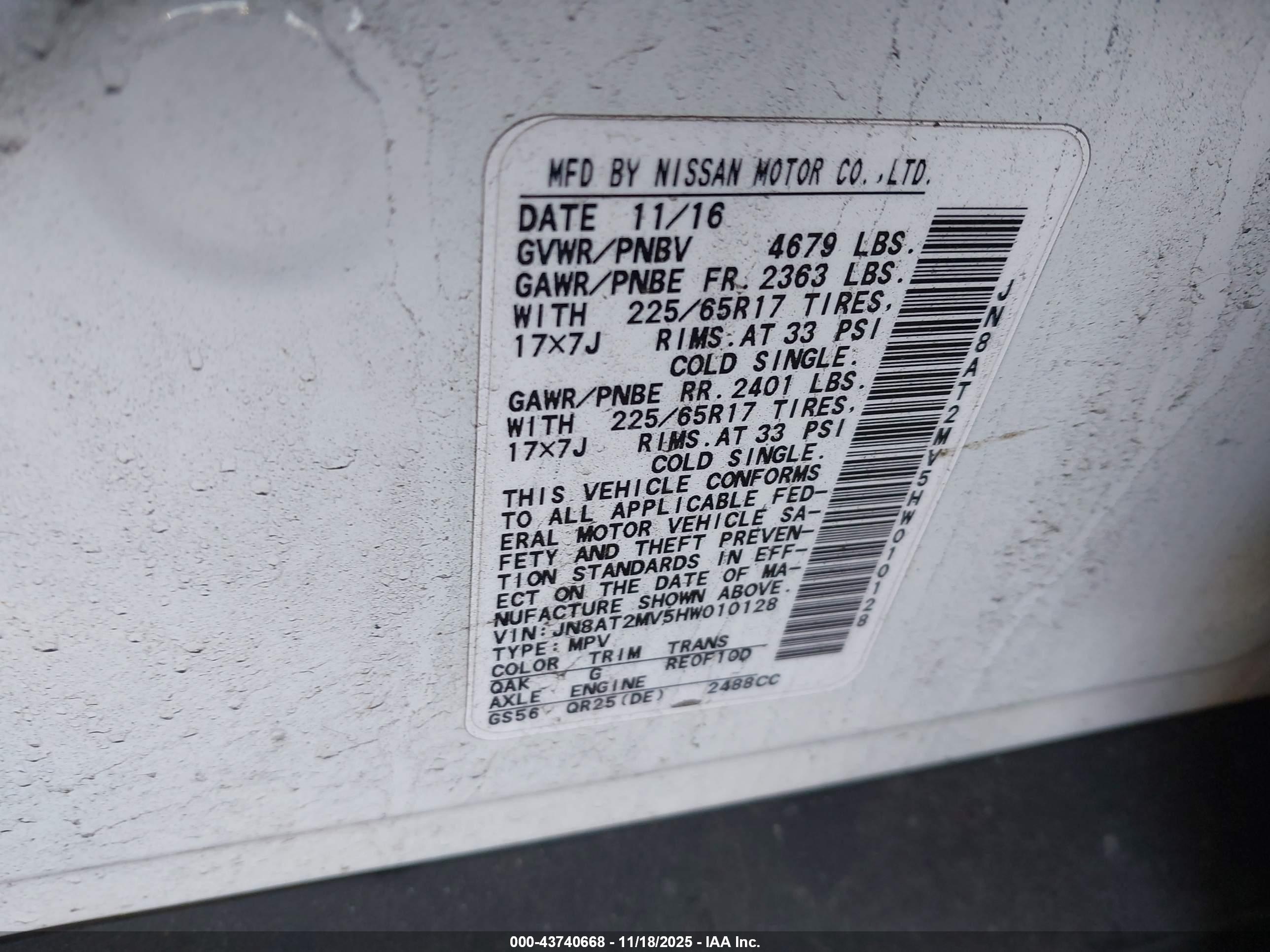 NISSAN ROGUE image 9