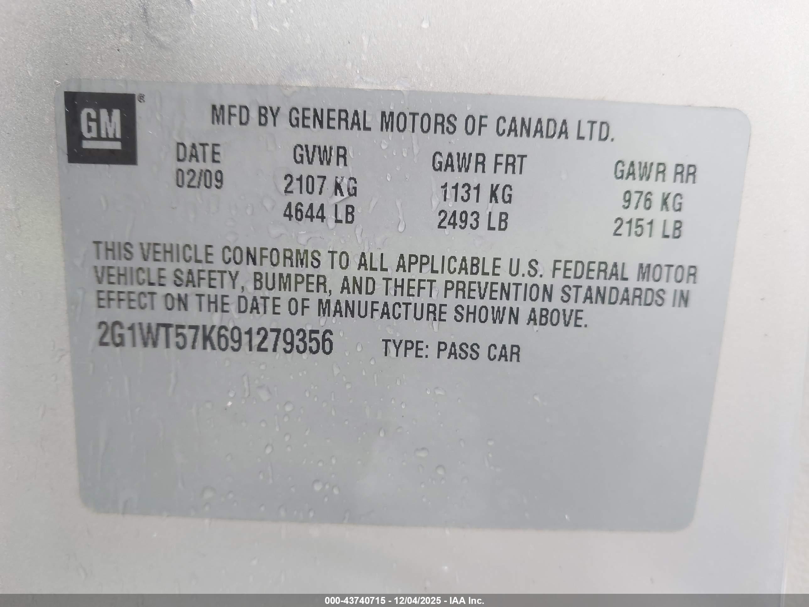 CHEVROLET IMPALA image 9