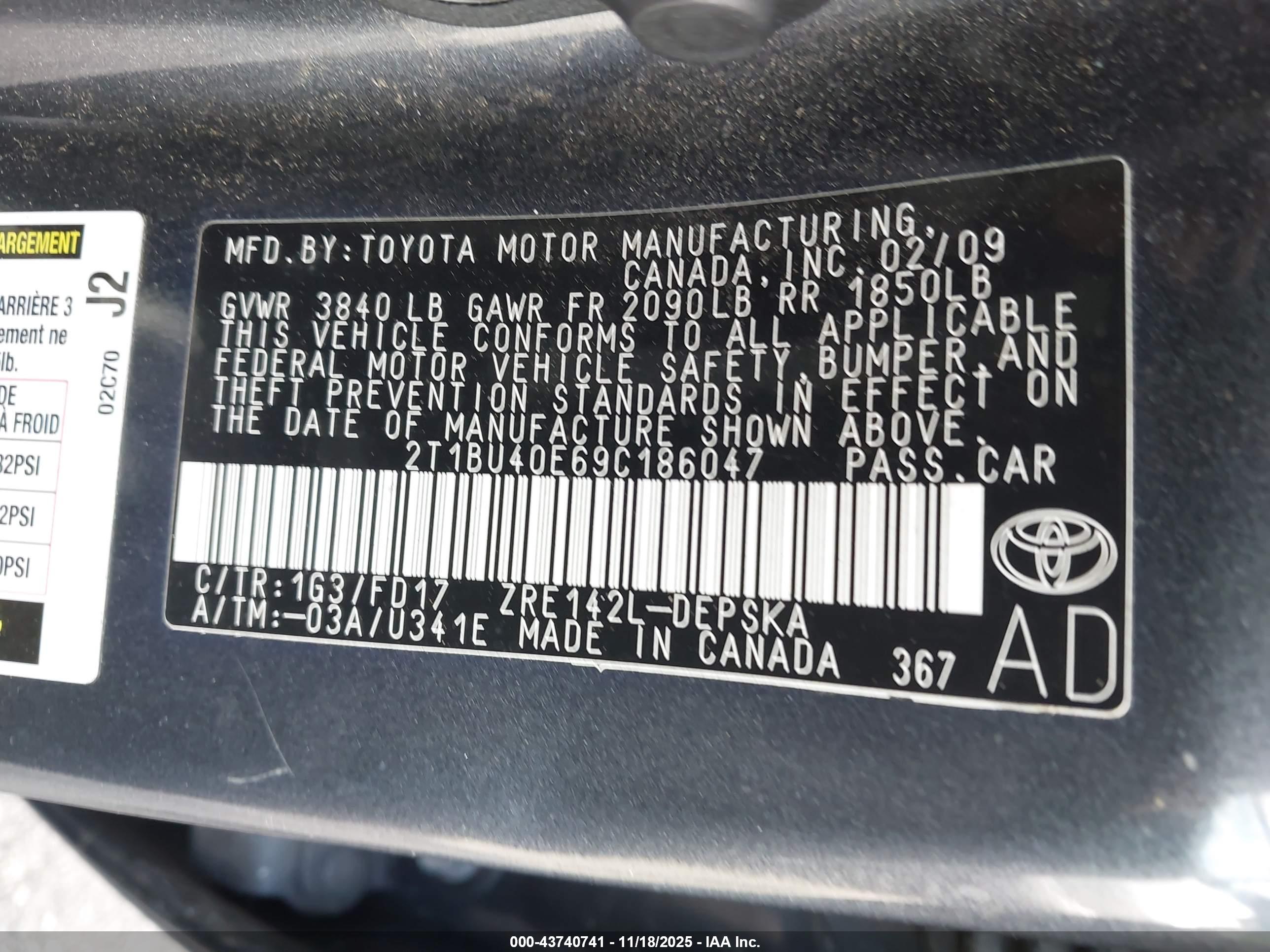 TOYOTA COROLLA image 9