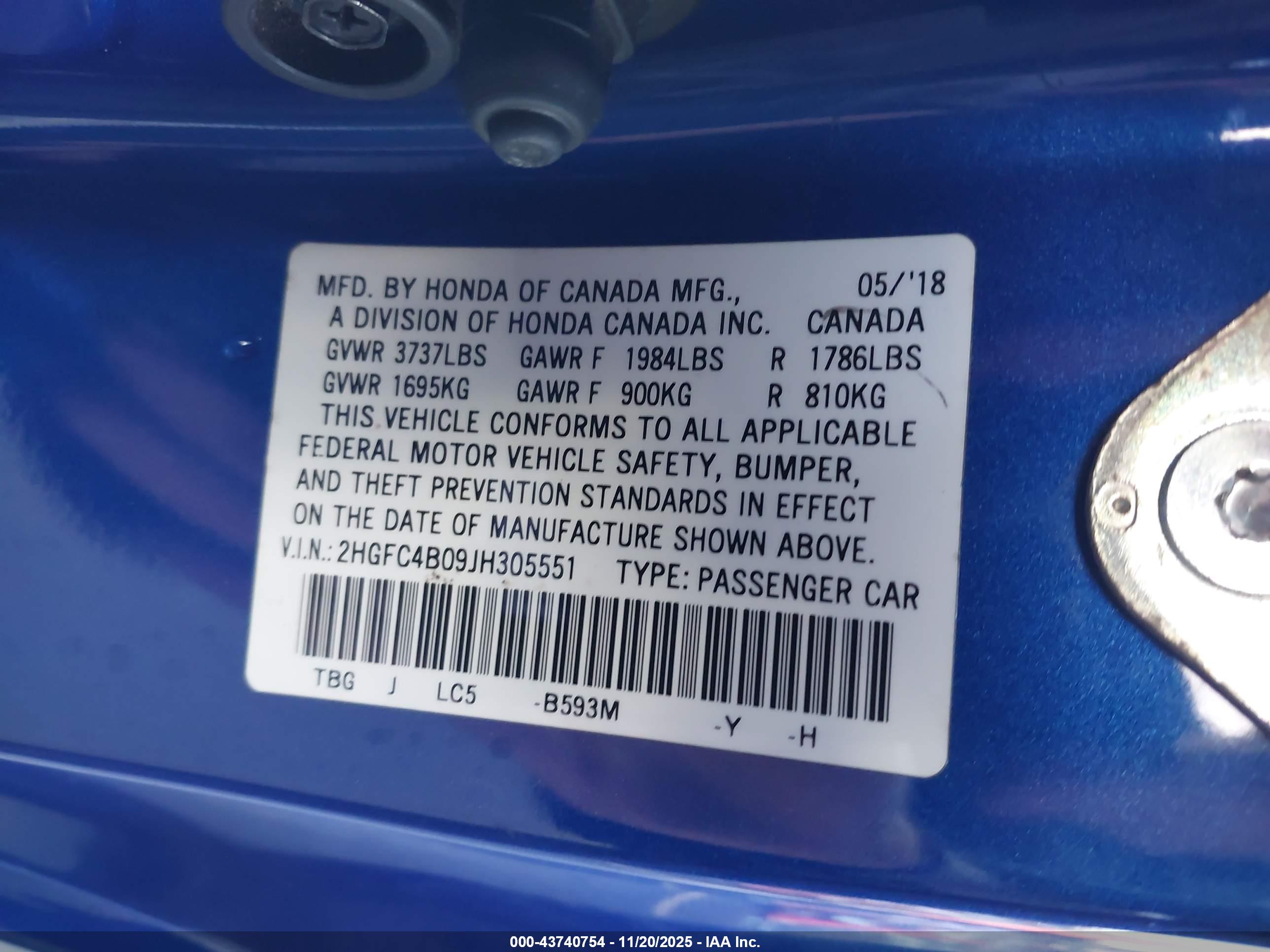 HONDA CIVIC image 9
