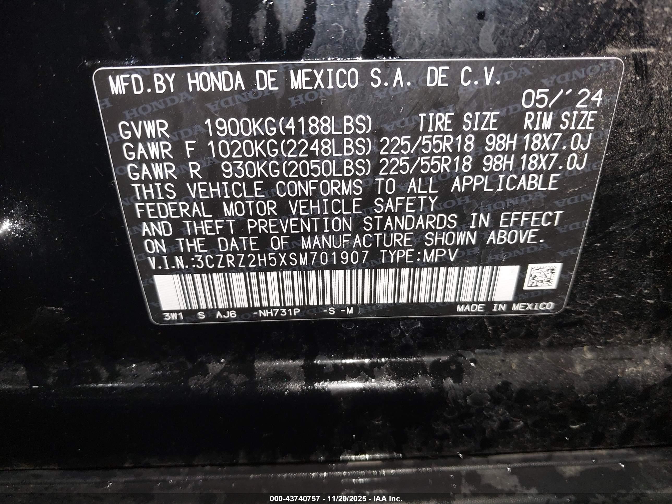 HONDA HR-V image 9