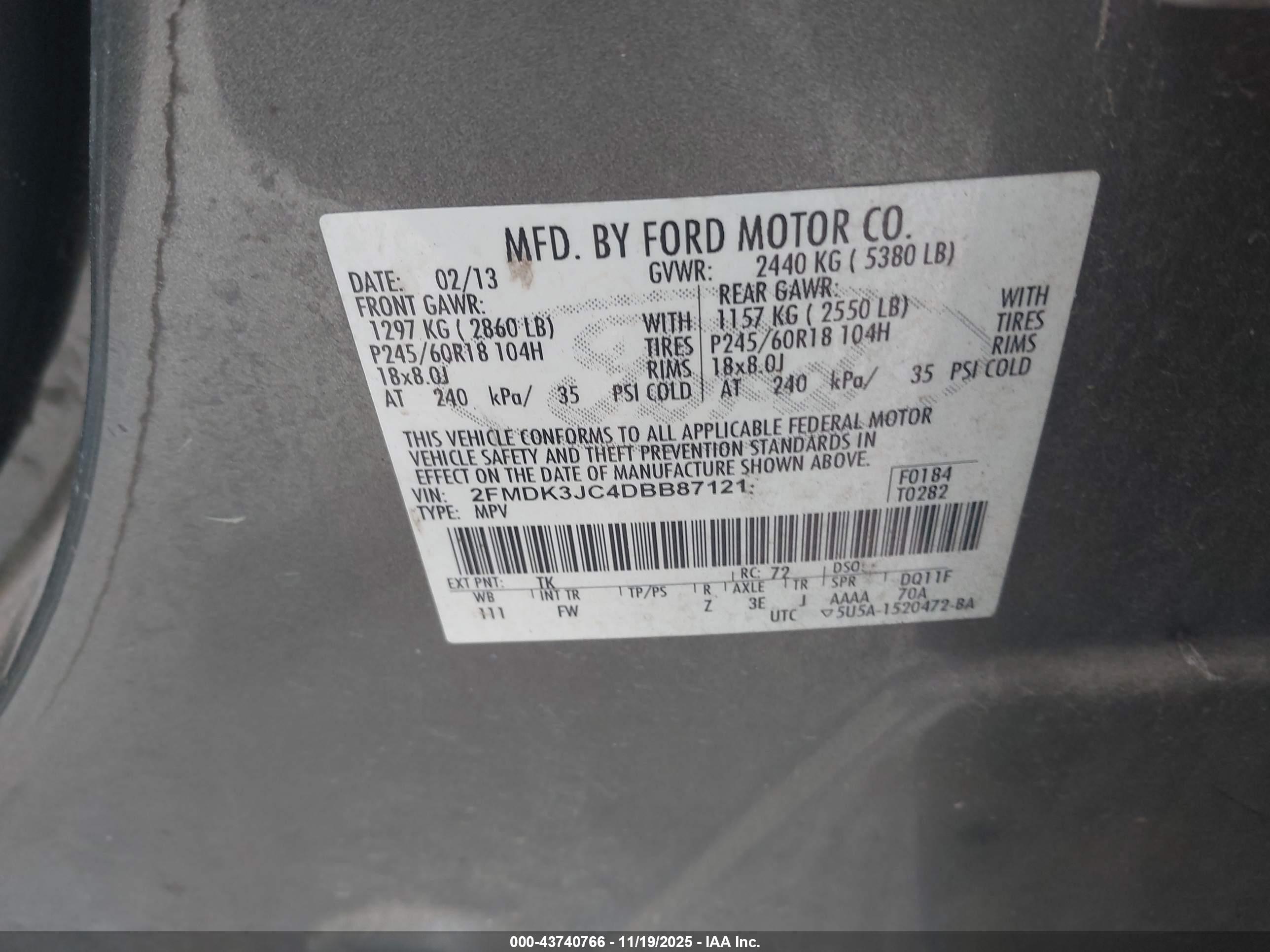 FORD EDGE image 9