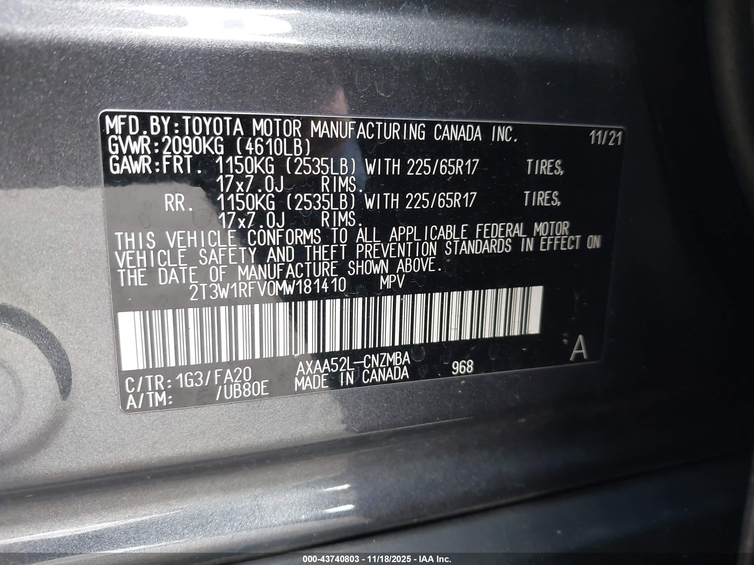 TOYOTA RAV4 image 9