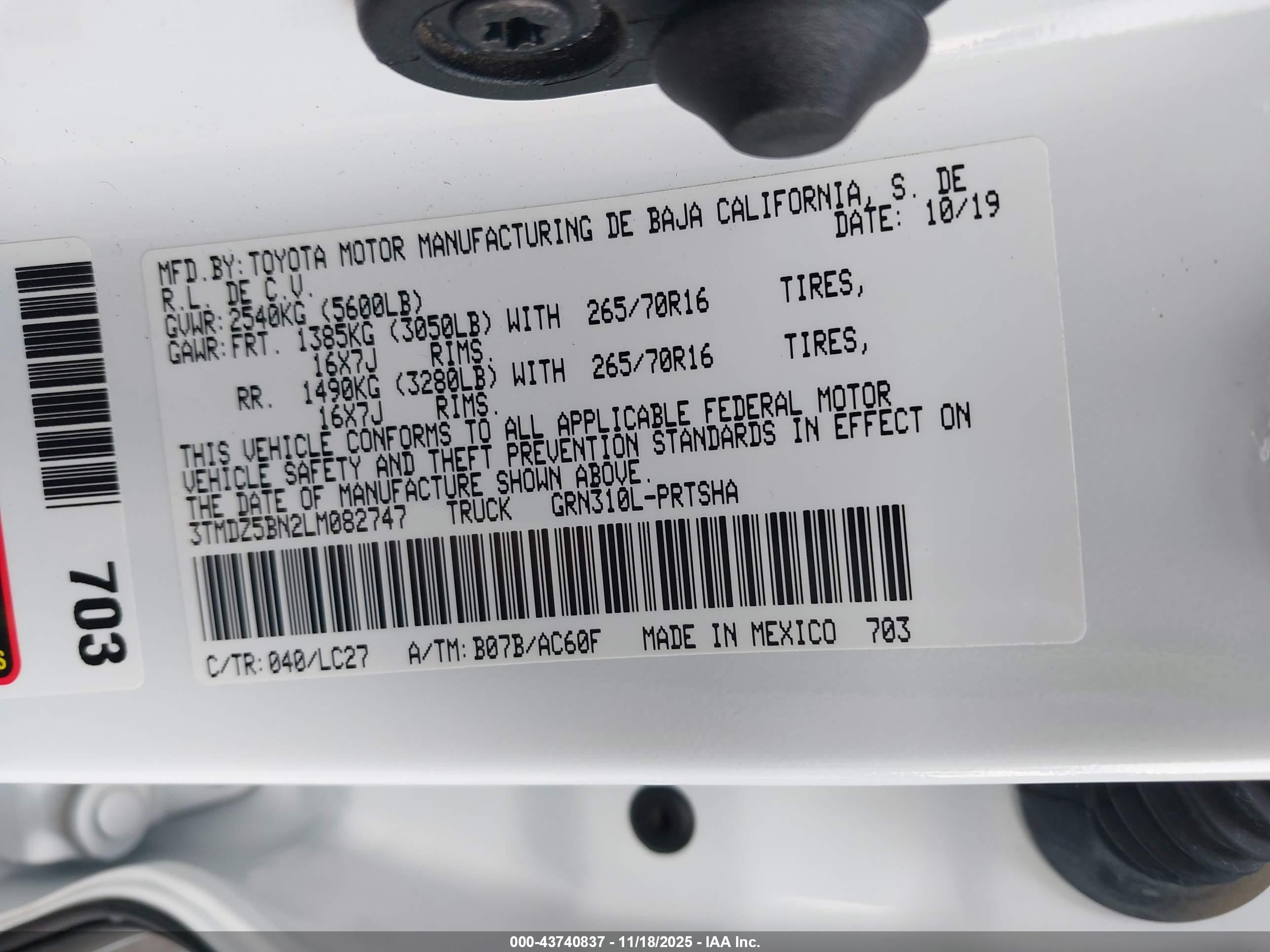 TOYOTA TACOMA image 9