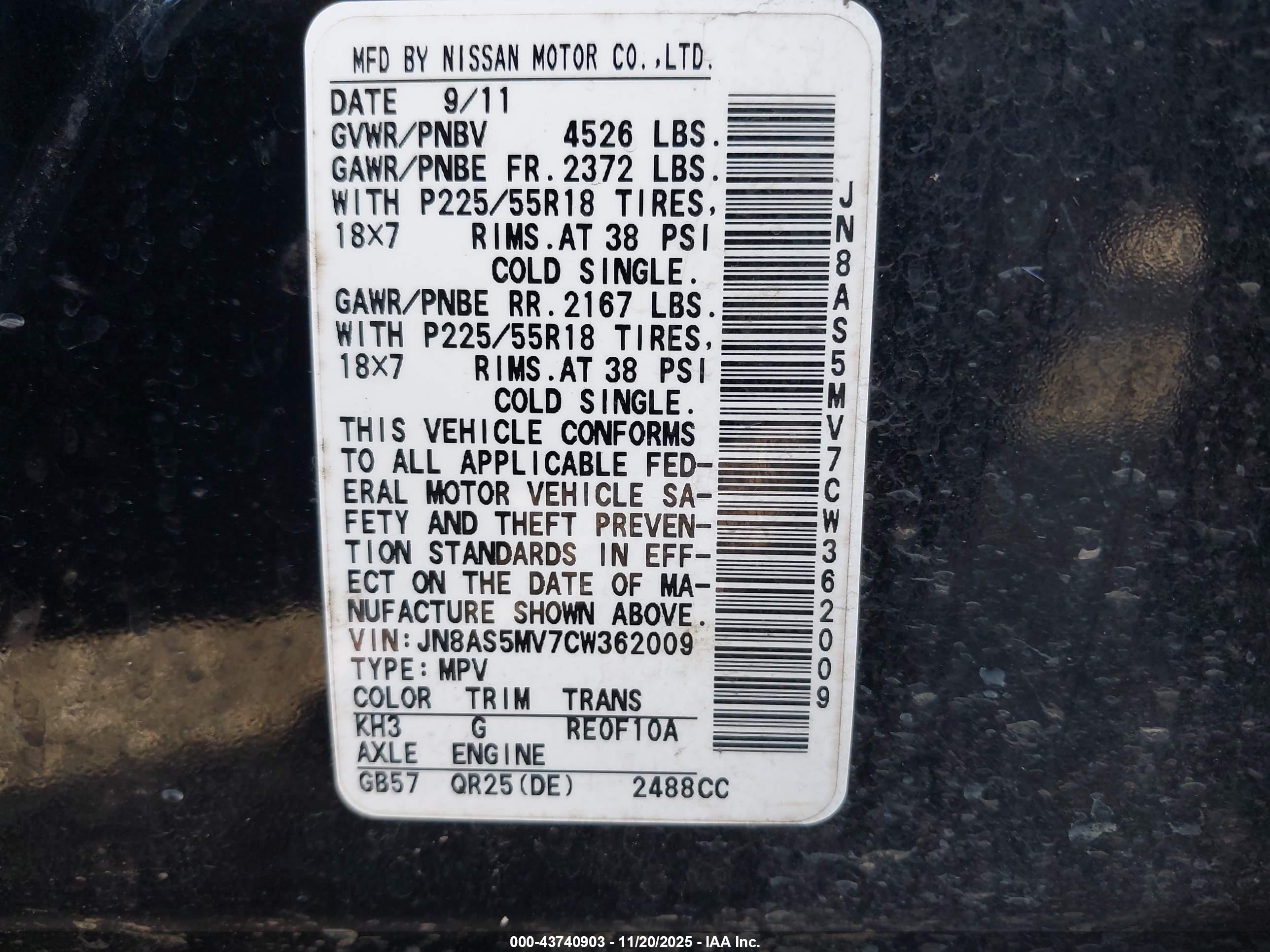 NISSAN ROGUE image 9