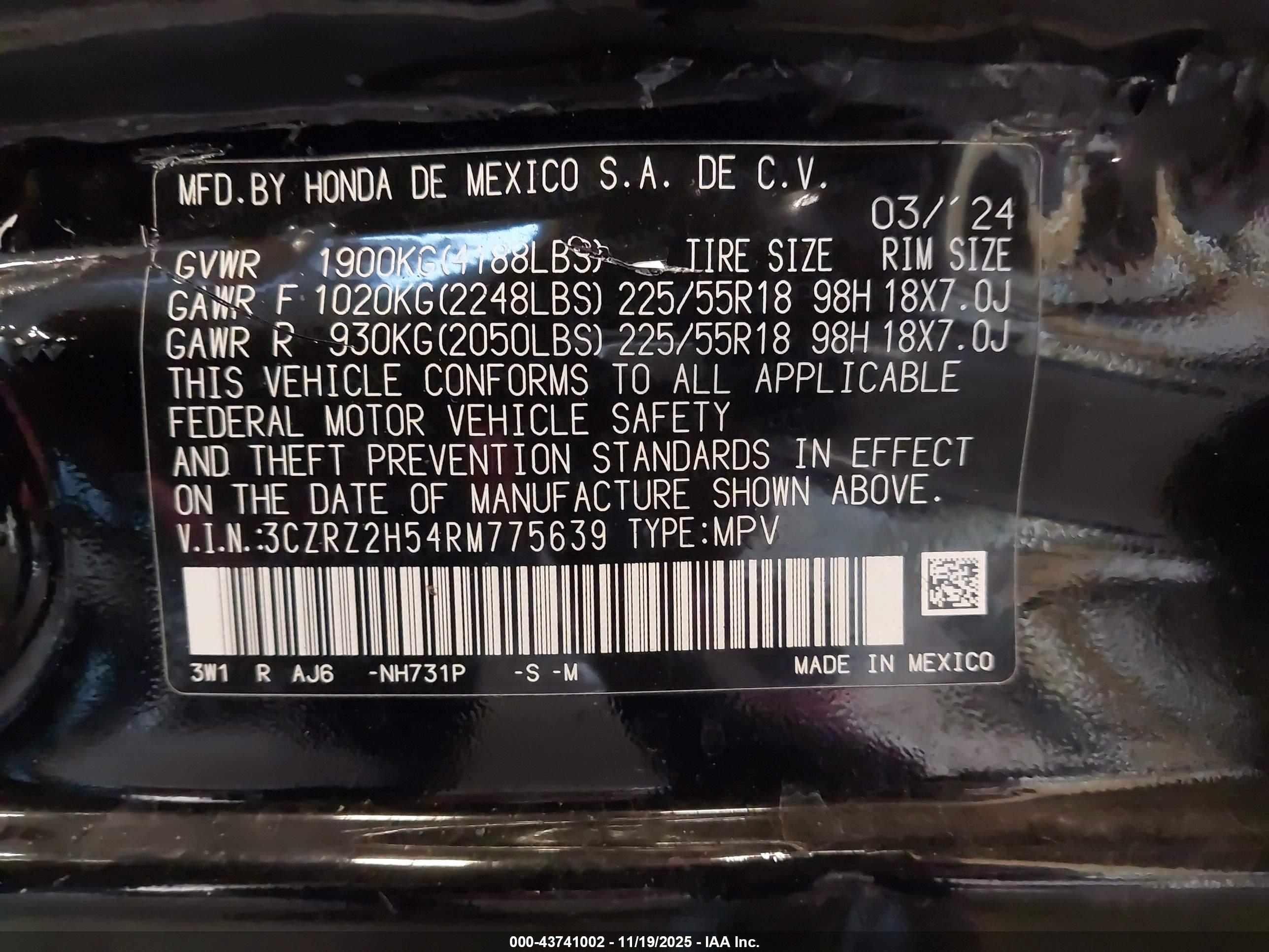 HONDA HR-V image 9