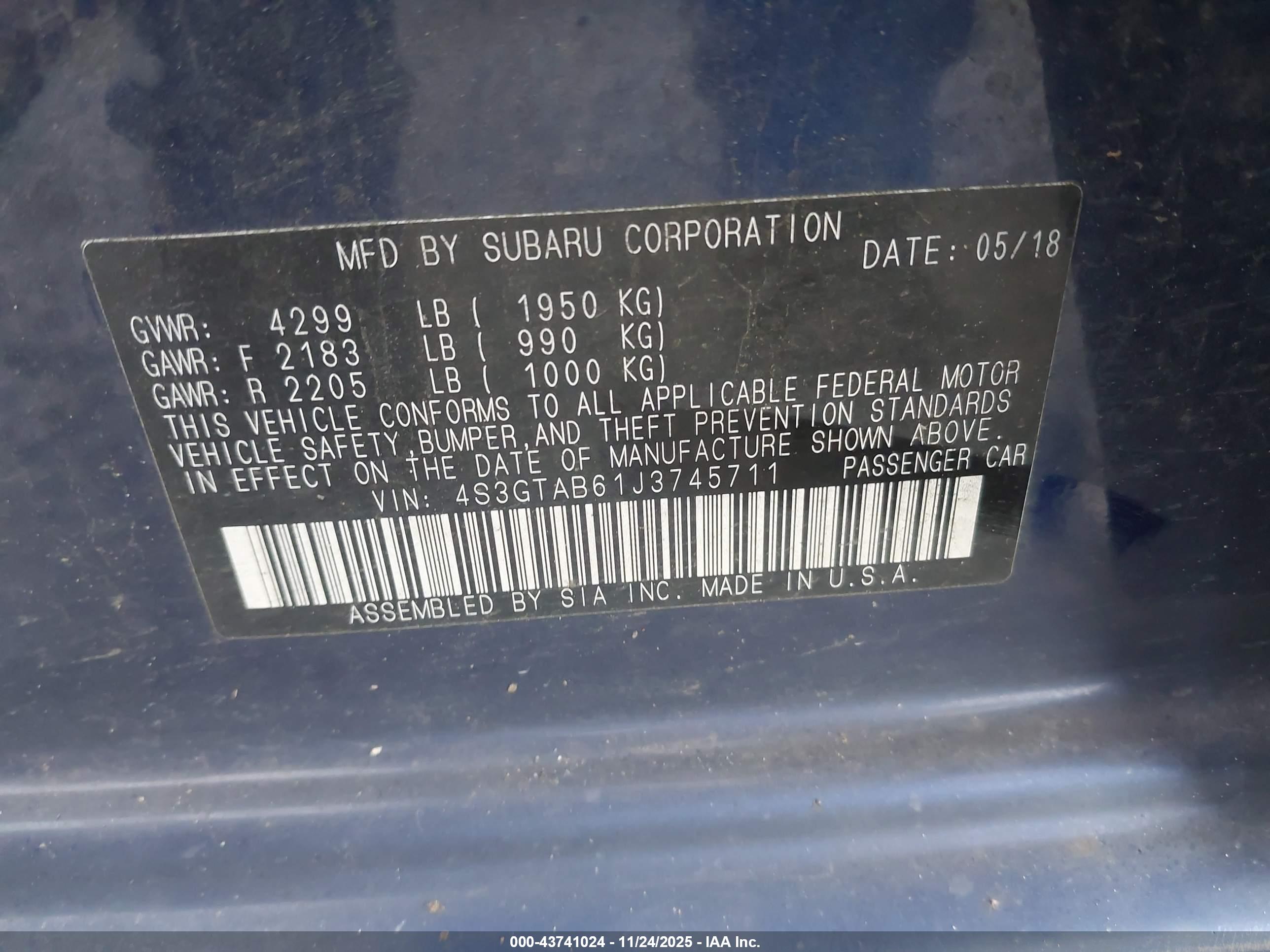 SUBARU IMPREZA image 9