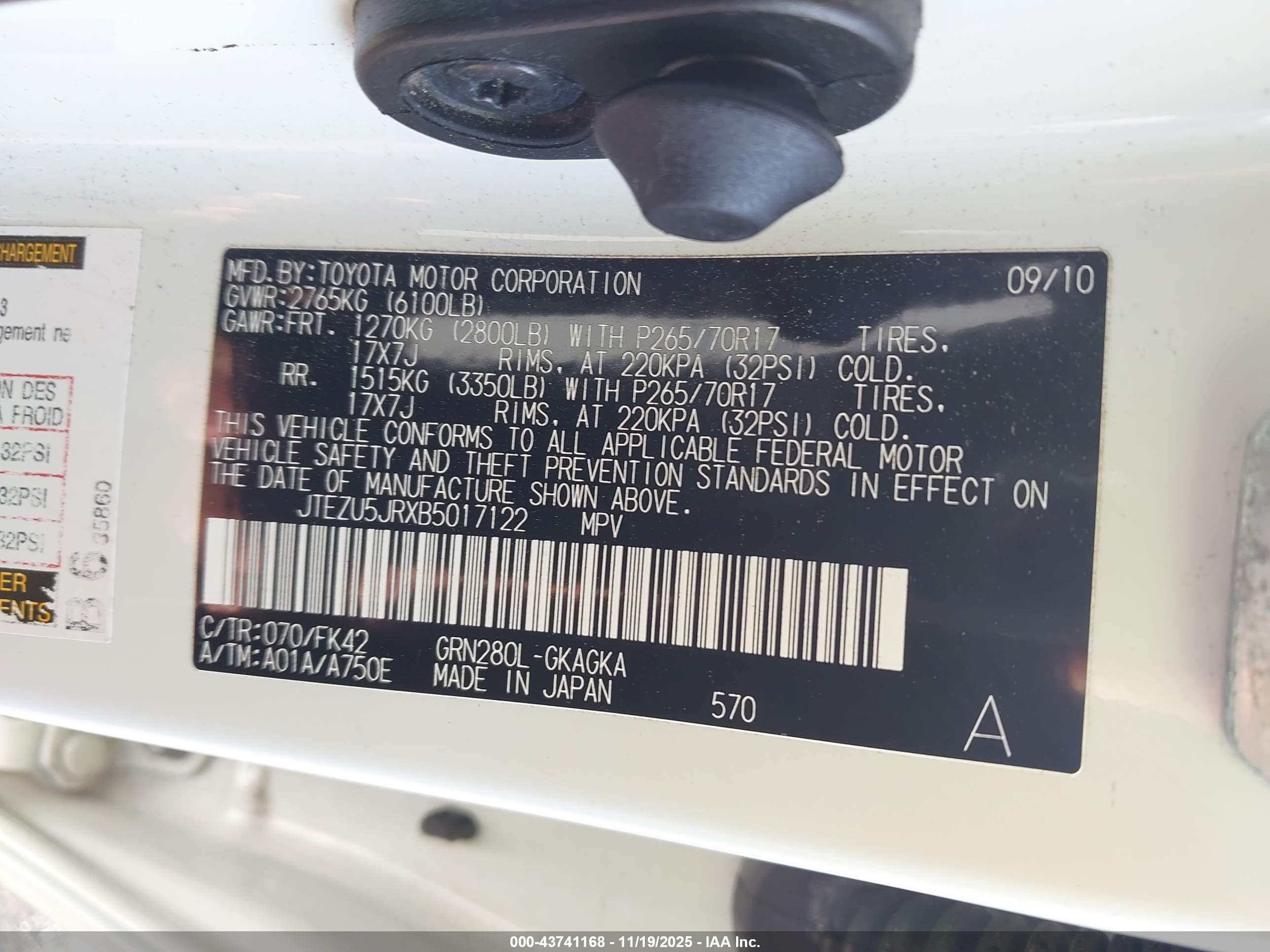TOYOTA 4RUNNER image 9