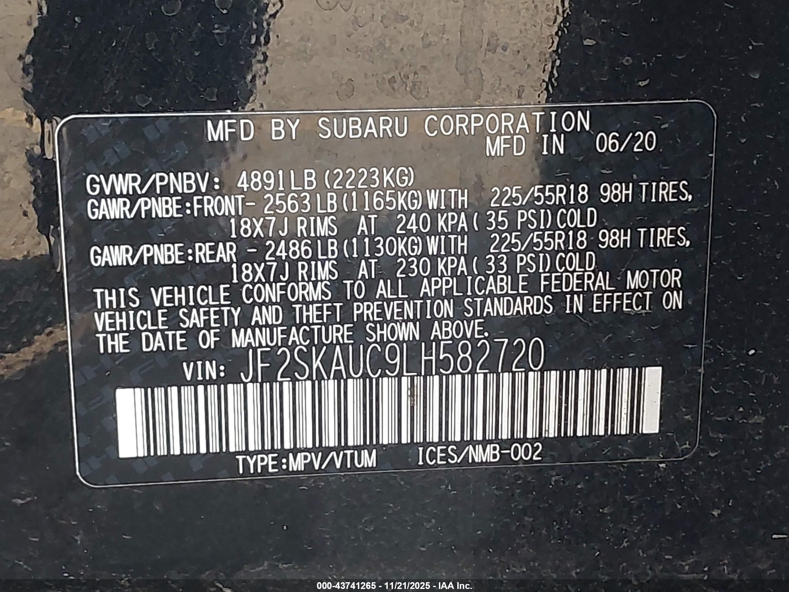SUBARU FORESTER image 9