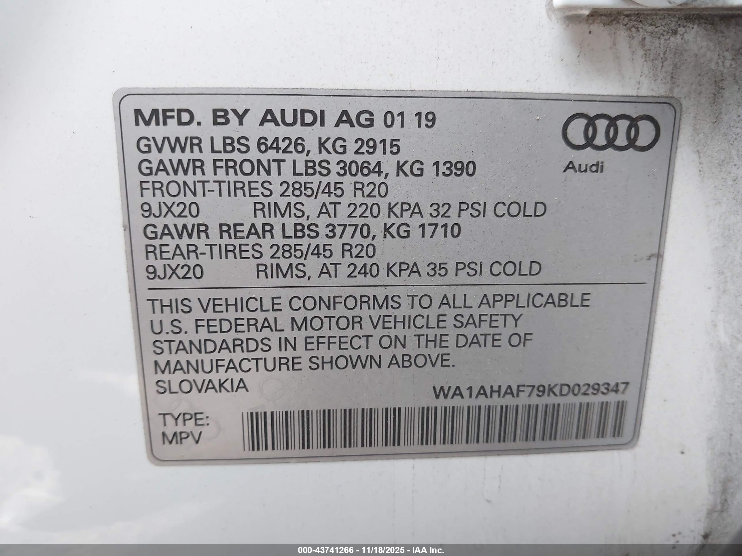 AUDI Q7 image 9