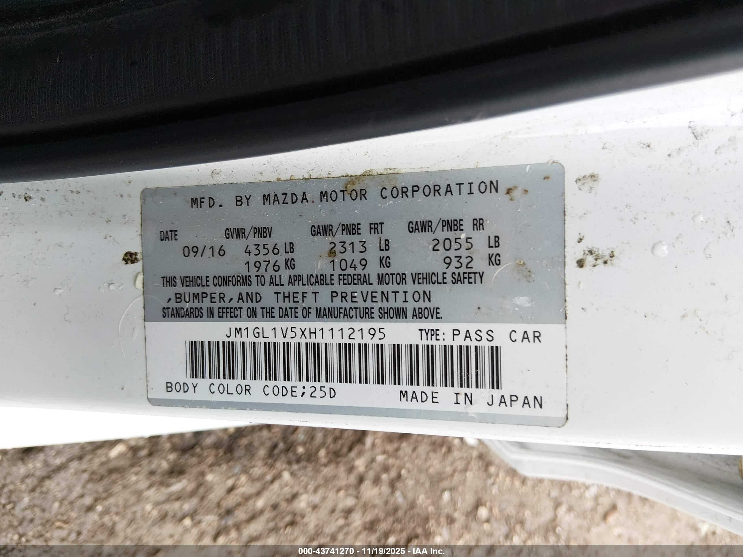 MAZDA MAZDA6 image 9