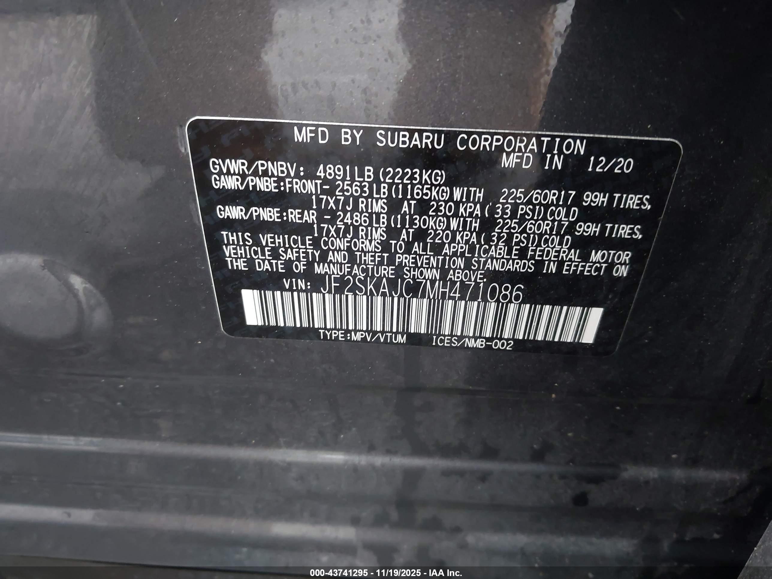 SUBARU FORESTER image 9