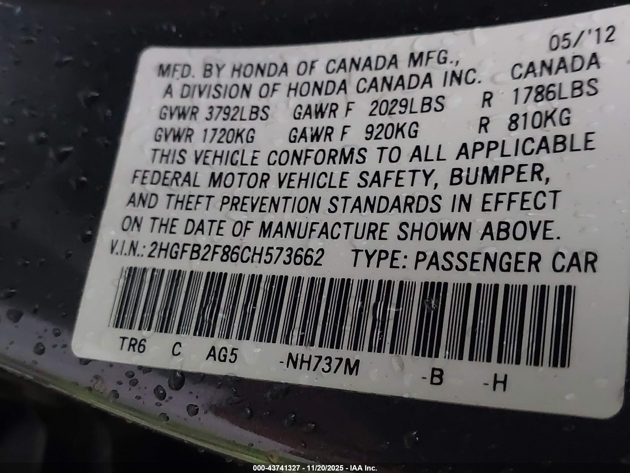 HONDA CIVIC image 9