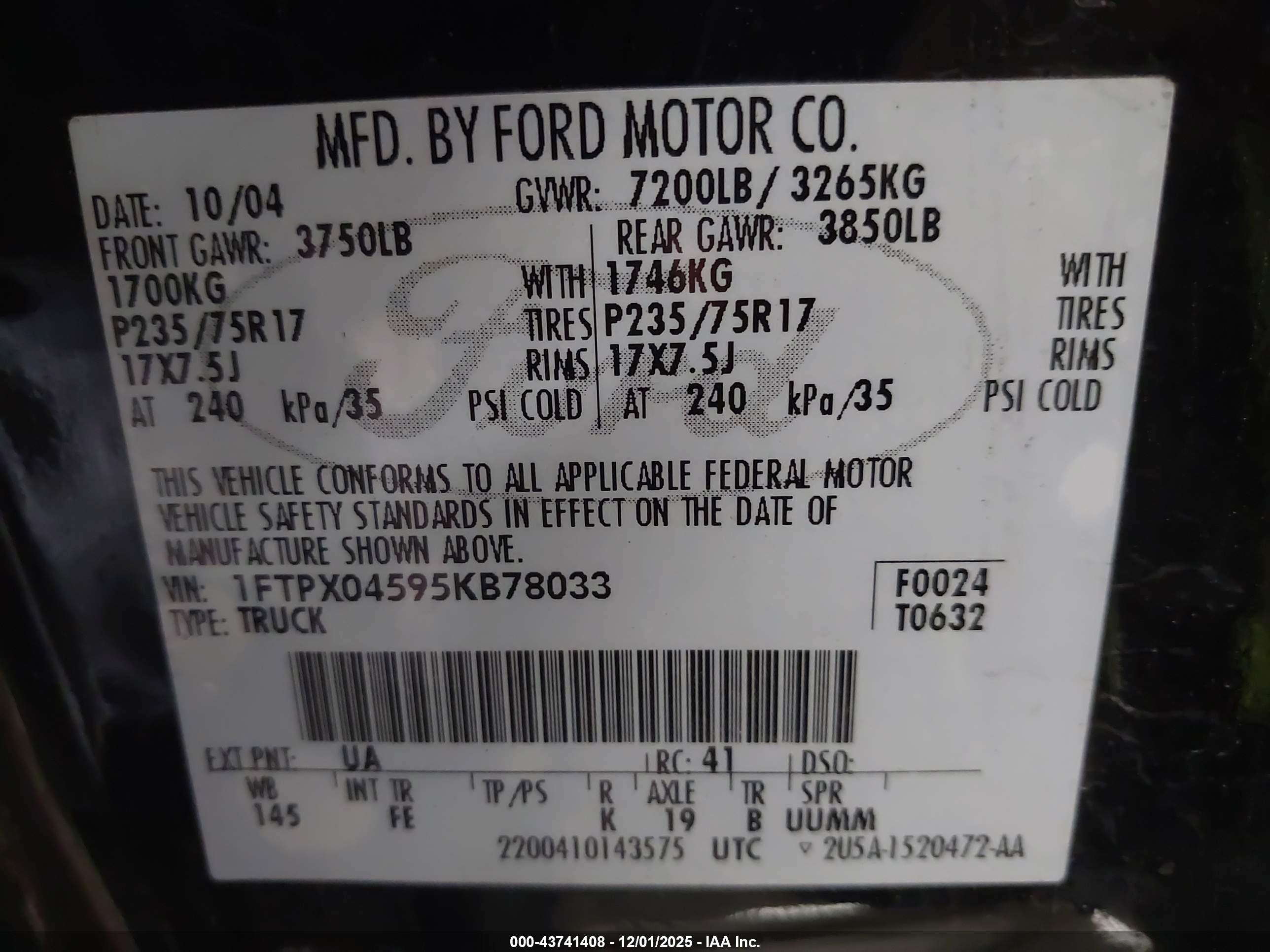 FORD F-150 image 9