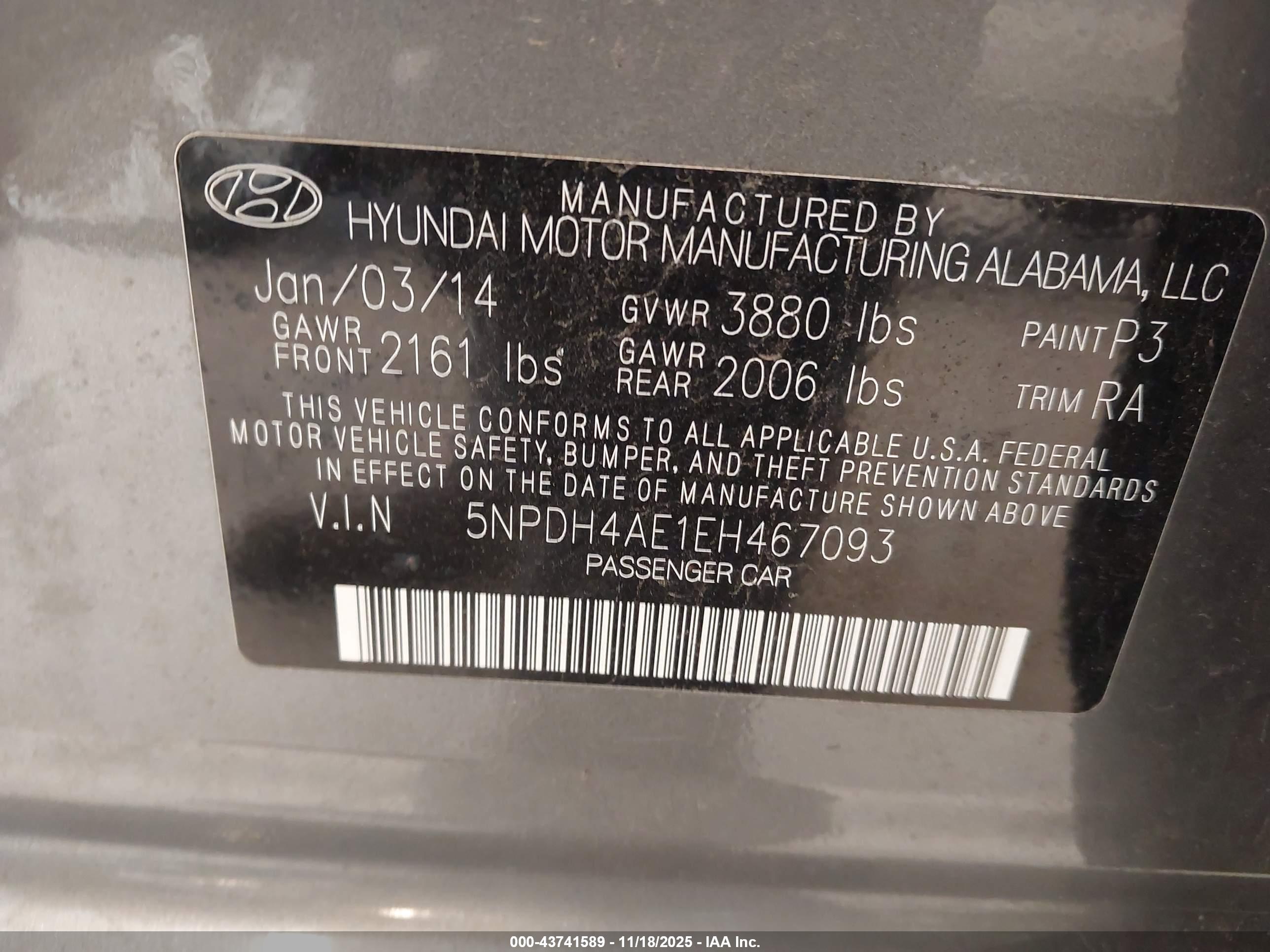 HYUNDAI ELANTRA image 9