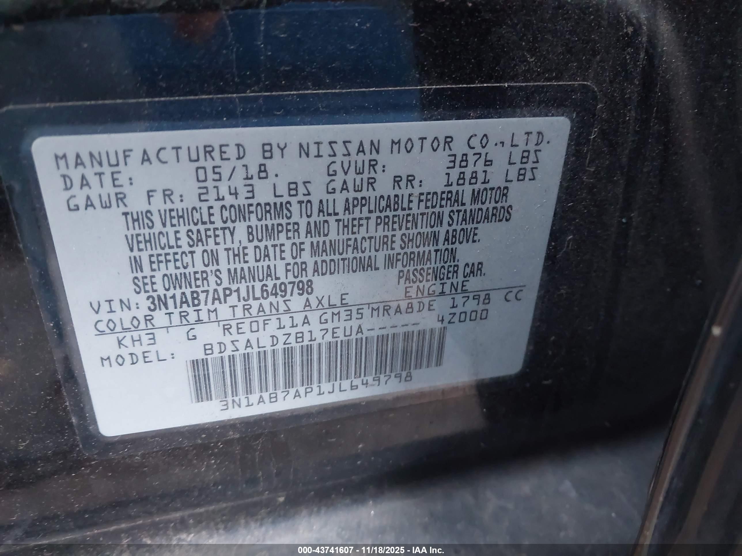 NISSAN SENTRA image 9